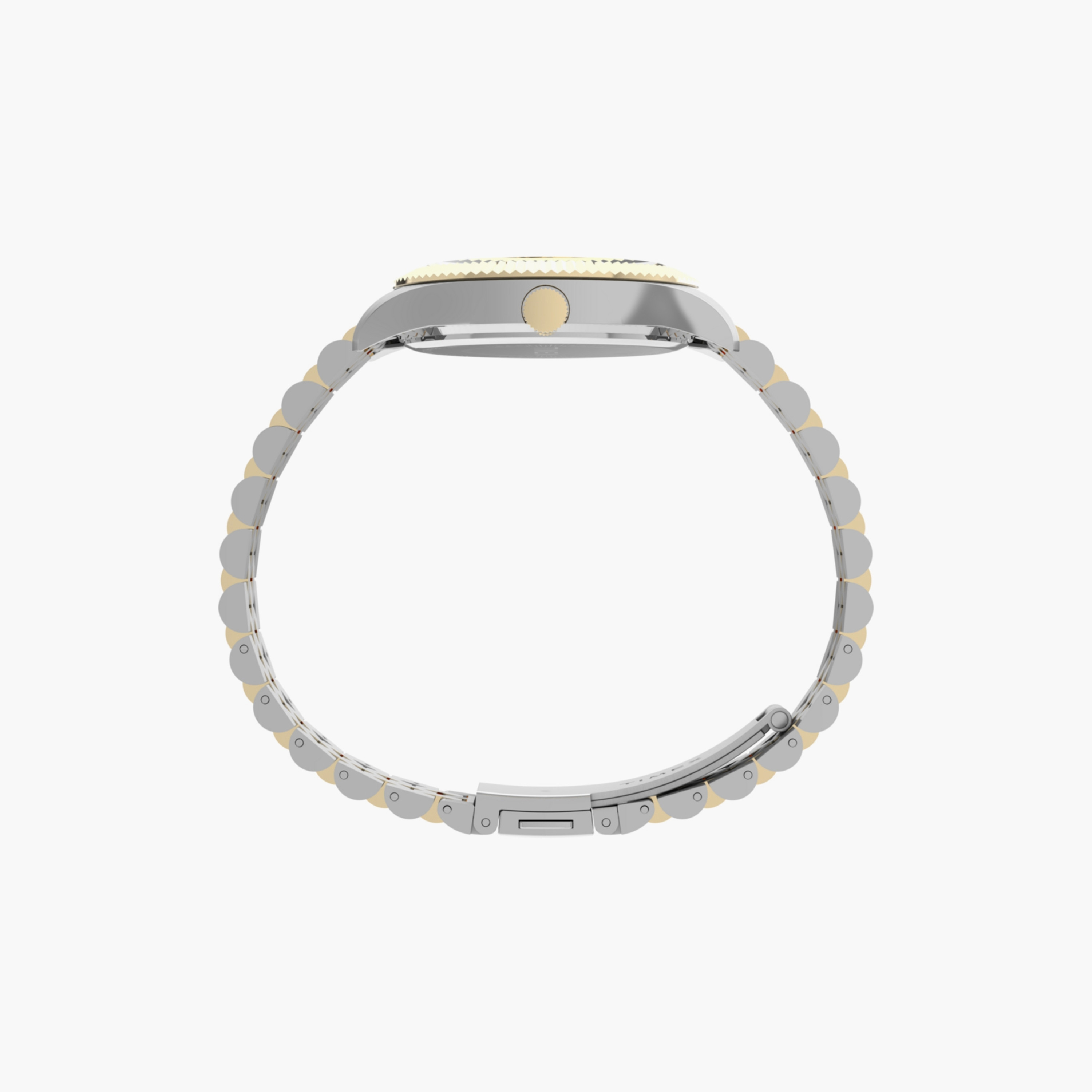 تايمكس ساعة يد نسائية 36 مم فضية وذهبية أنالوج ستانلس ستيل | TW2W87400-women-watchesandjewellery-watches-image-2