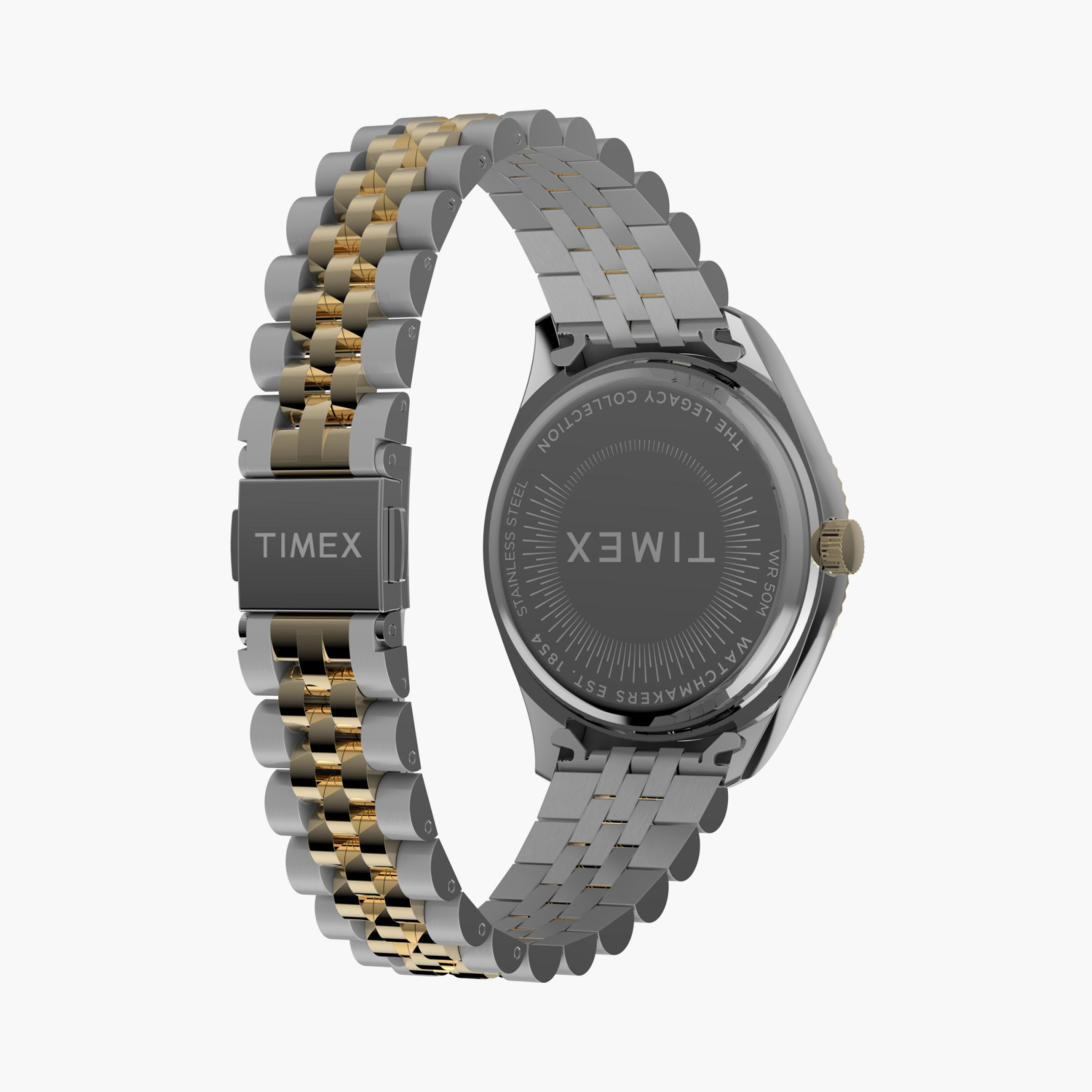 تايمكس ساعة يد نسائية 36 مم فضية وذهبية أنالوج ستانلس ستيل | TW2W87400-women-watchesandjewellery-watches-image-4