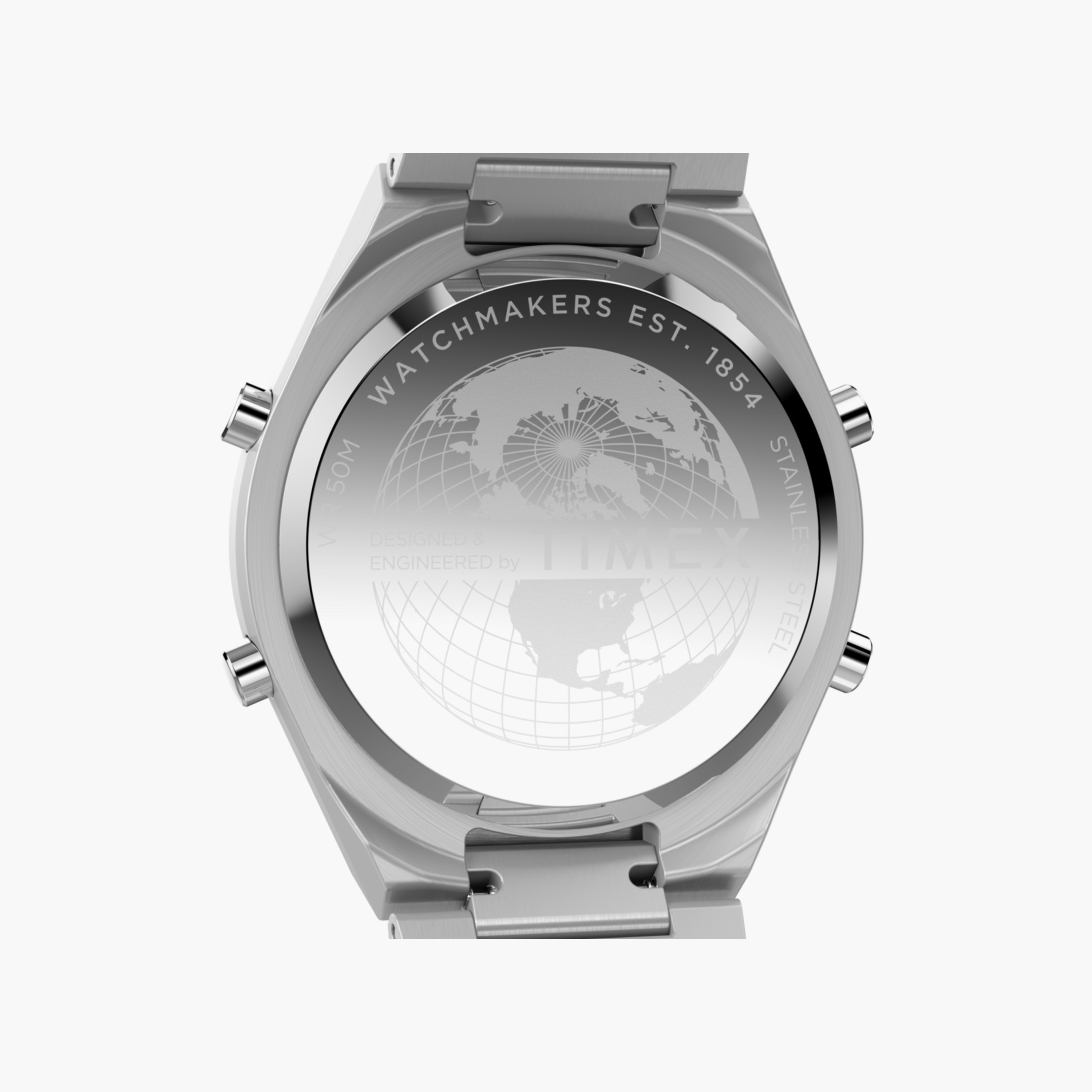 تايمكس ساعة يد رجالية 39 مم ذهبية رقمية ستانلس ستيل | TW2Y09700-men-watchesandjewellery-watches-image-12