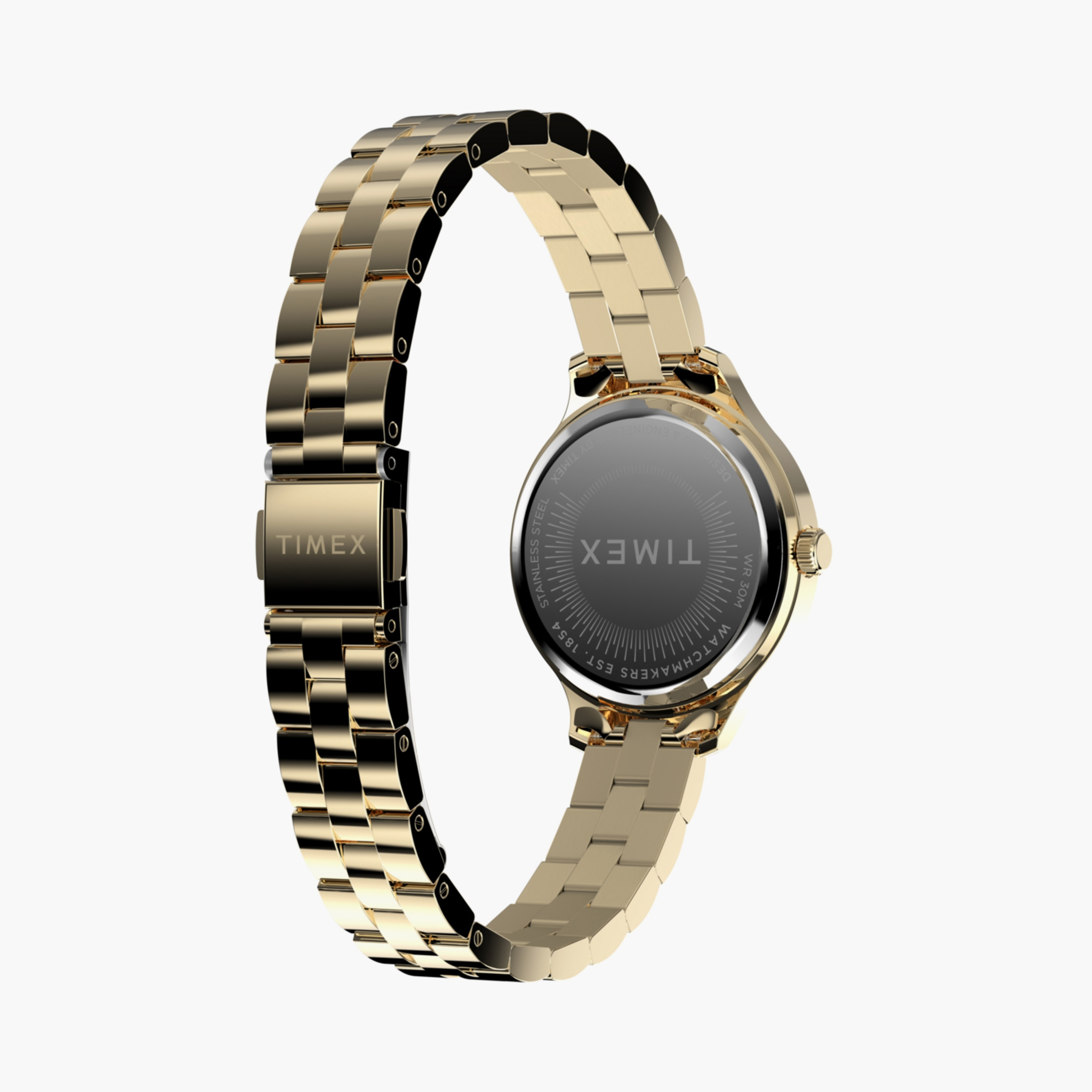 Timex Women's 32 MM Gold Analog Stainless Steel Watch | TW2W98200-women-watchesandjewellery-watches-image-4