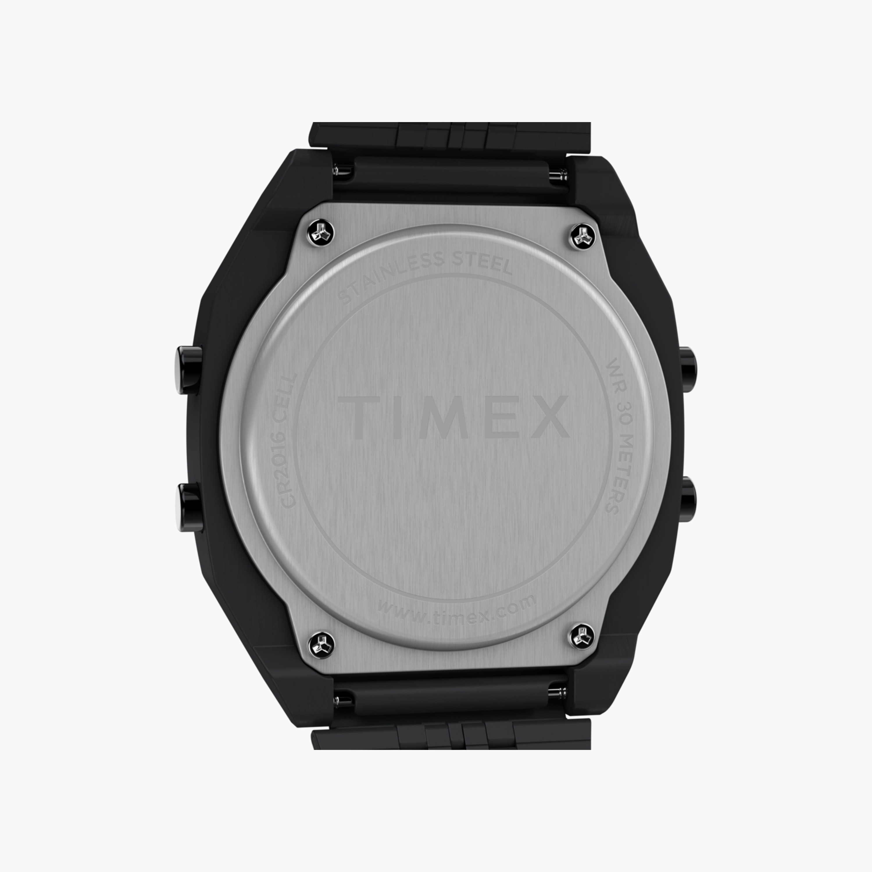 Timex Men's 36 MM Black Digital Stainless Steel Watch | TW2W91600-men-watchesandjewellery-watches-image-5