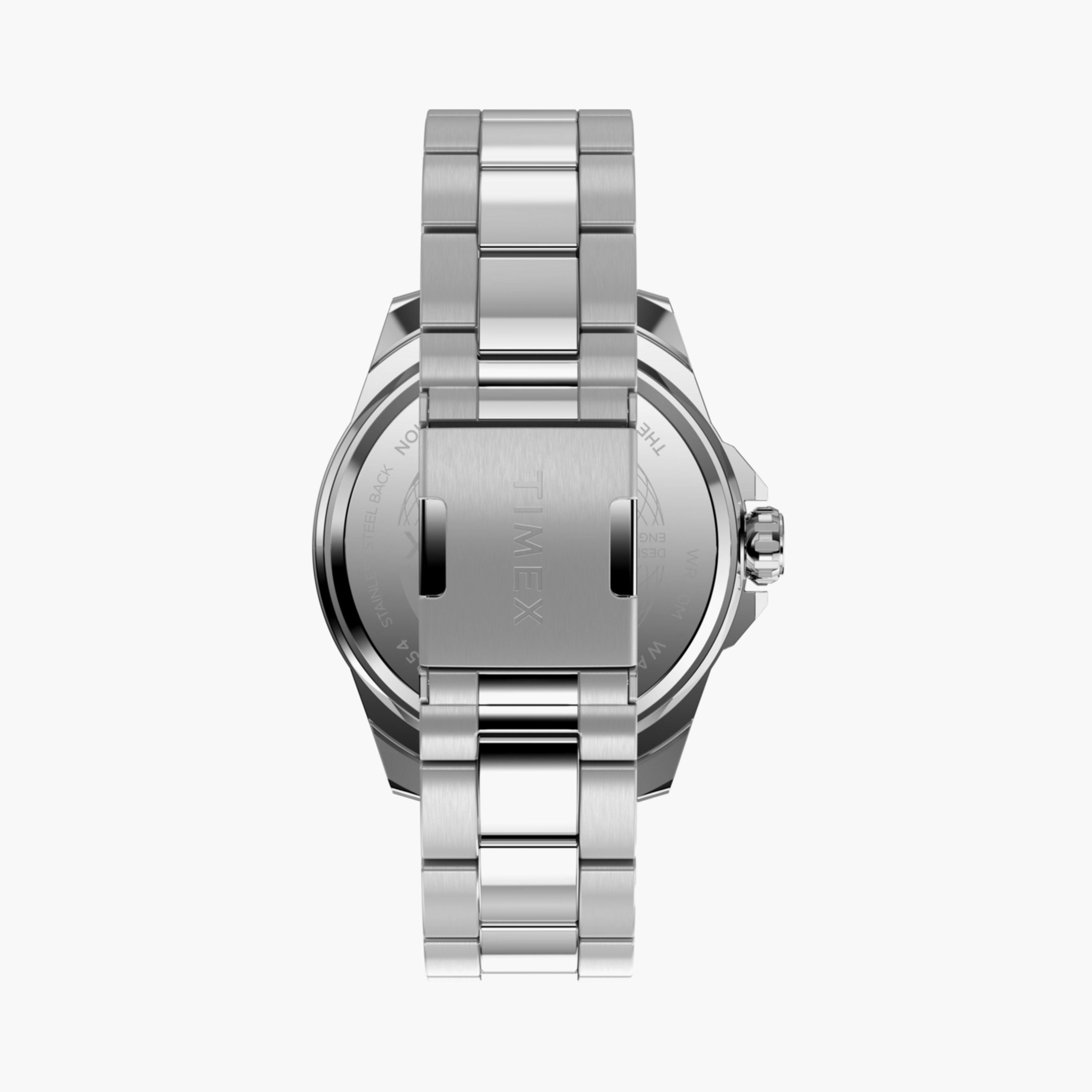 تايمكس ساعة يد رجالية 46 مم فضية أنالوج ستانلس ستيل | TW2W92700-men-watchesandjewellery-watches-image-3