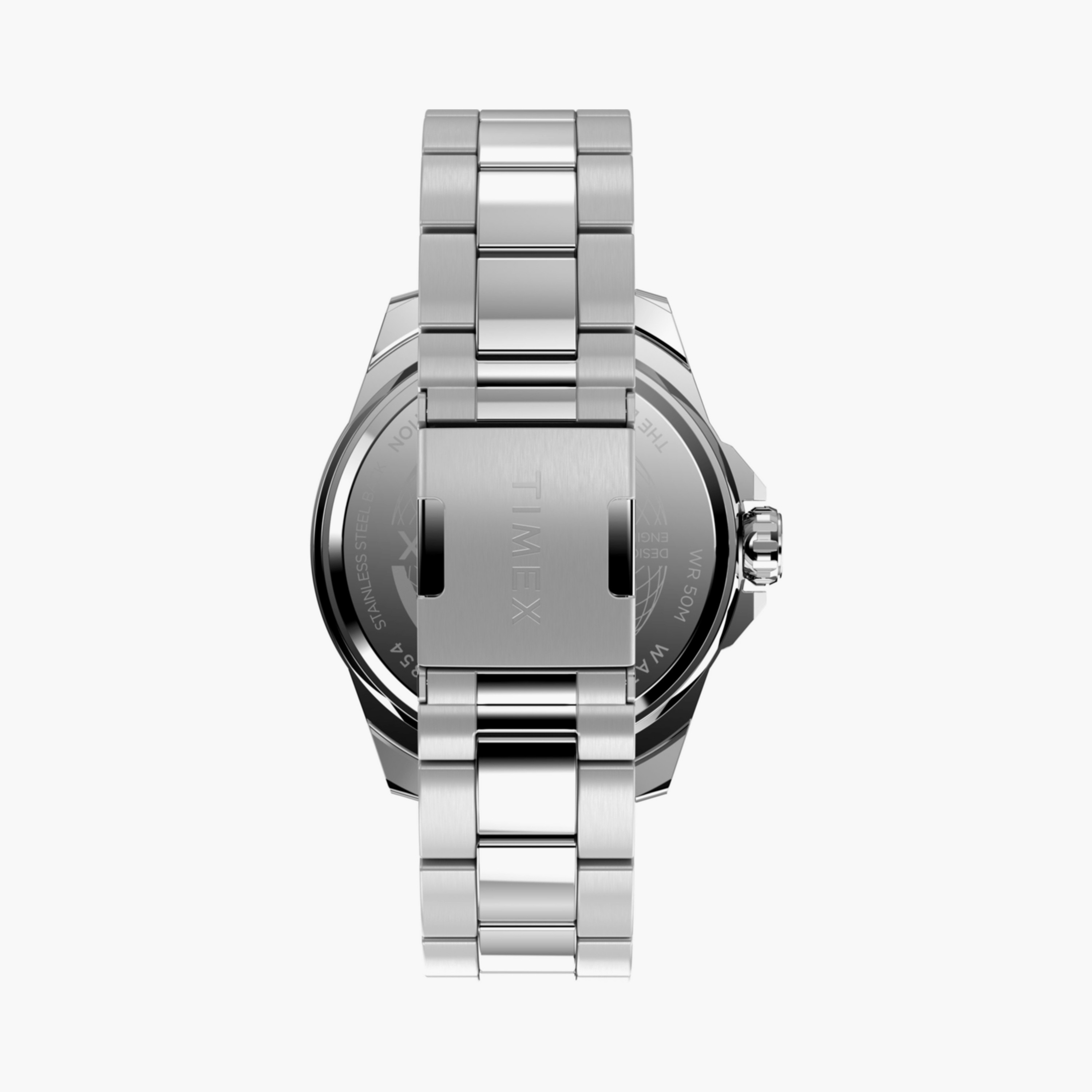 Timex Men's 46 MM Silver Analog Stainless Steel Watch | TW2W13900-men-watchesandjewellery-watches-image-3