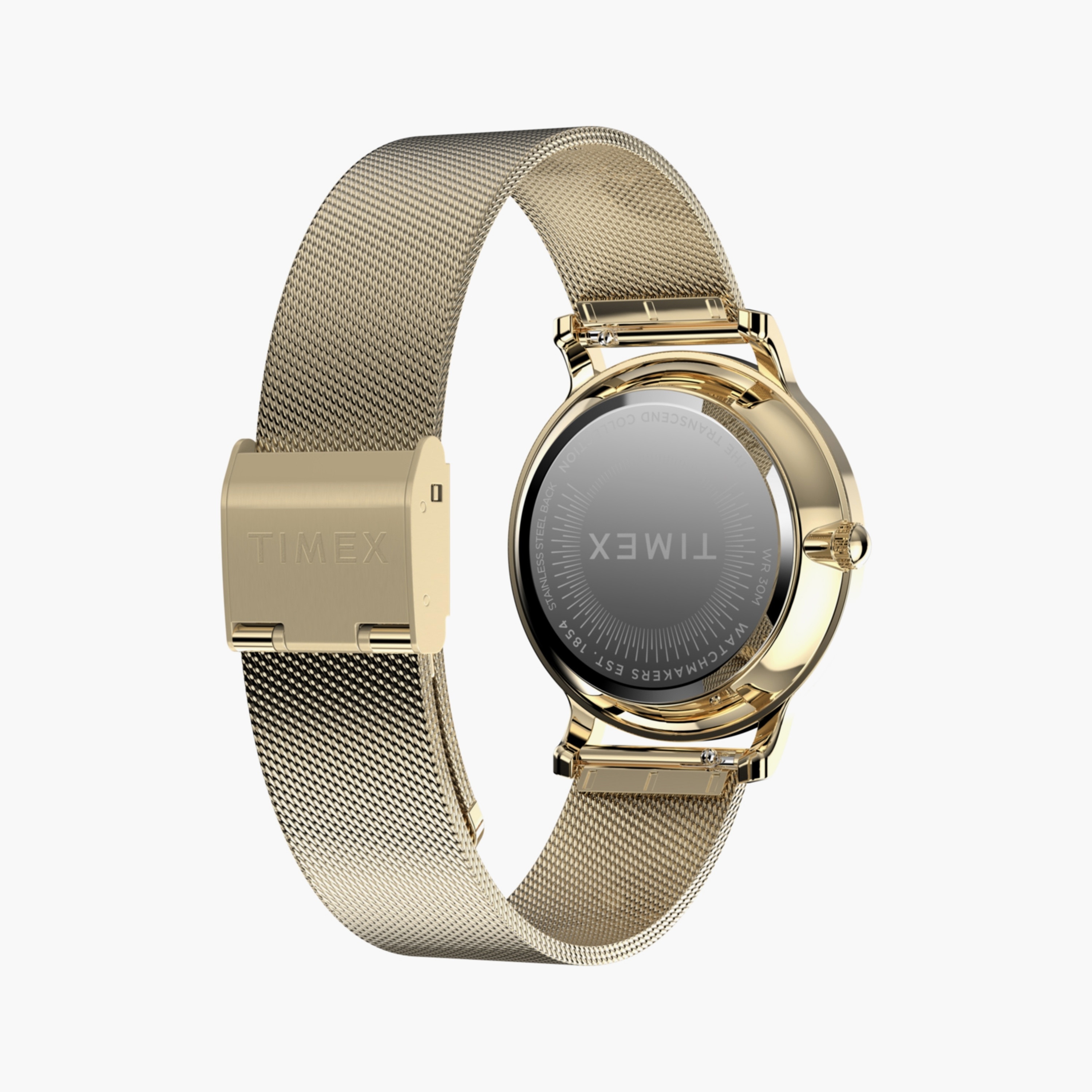 تايمكس ساعة يد نسائية 34 مم فضية أنالوج ستانلس ستيل | TW2Y10100-women-watchesandjewellery-watches-image-4