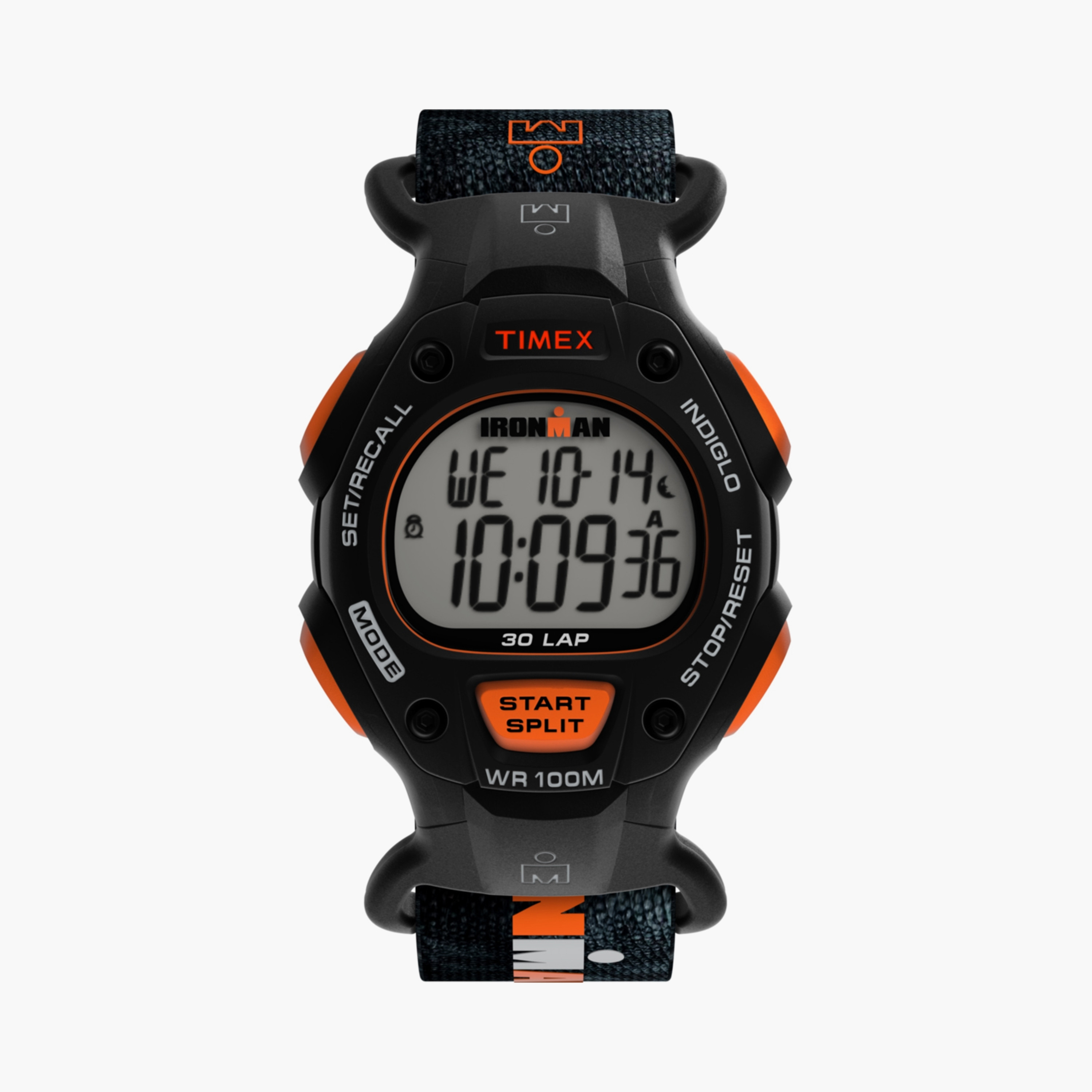 Timex Men's 38 MM Black Digital Fabric Watch | TW2W94000-men-watchesandjewellery-watches-image-1