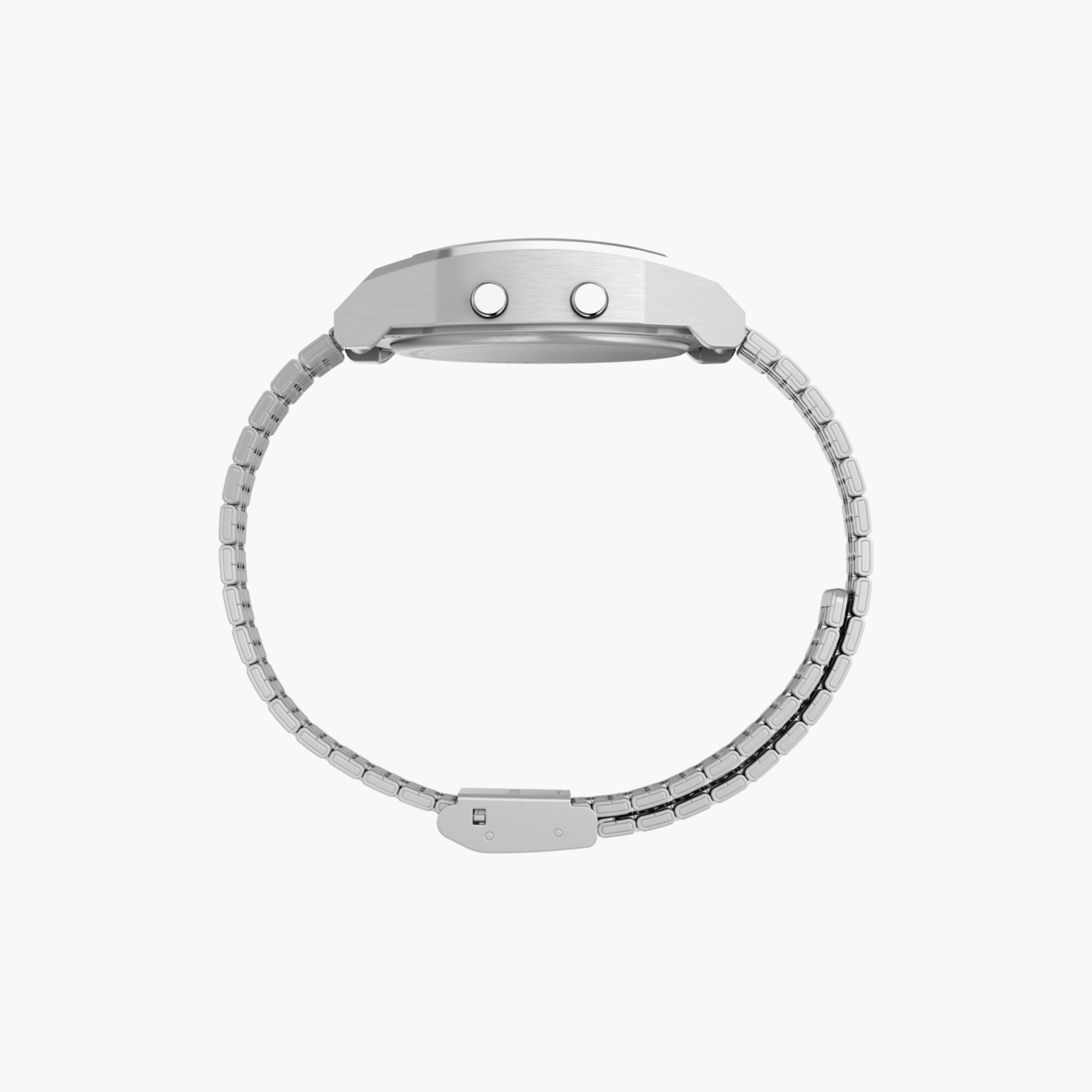 تايمكس ساعة يد 36 مم فضية رقمية ستانلس ستيل | TW2V74200-men-watchesandjewellery-watches-image-2