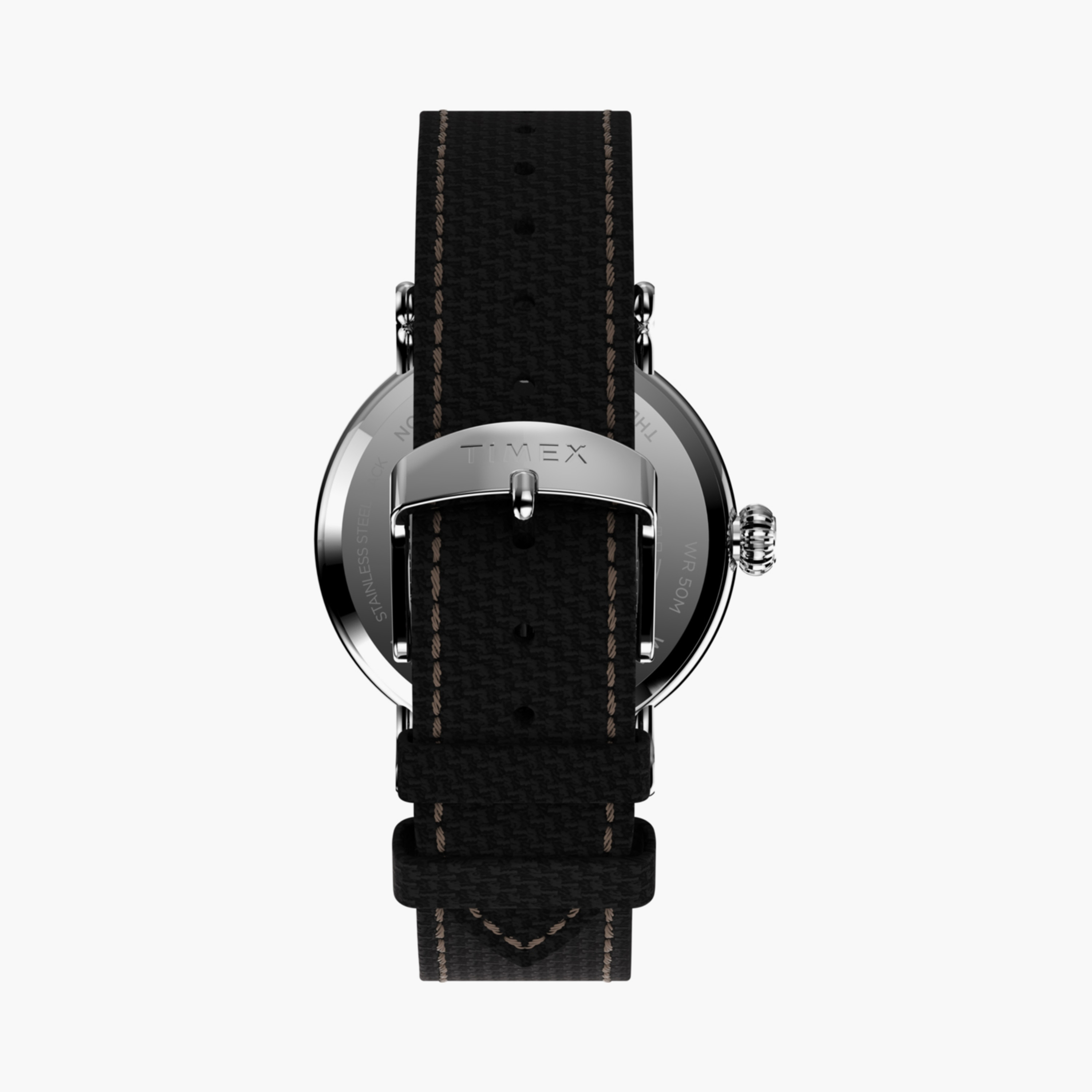 Timex Men's 40 MM Black Analog Fabric Watch | TW2V44000-men-watchesandjewellery-watches-image-3