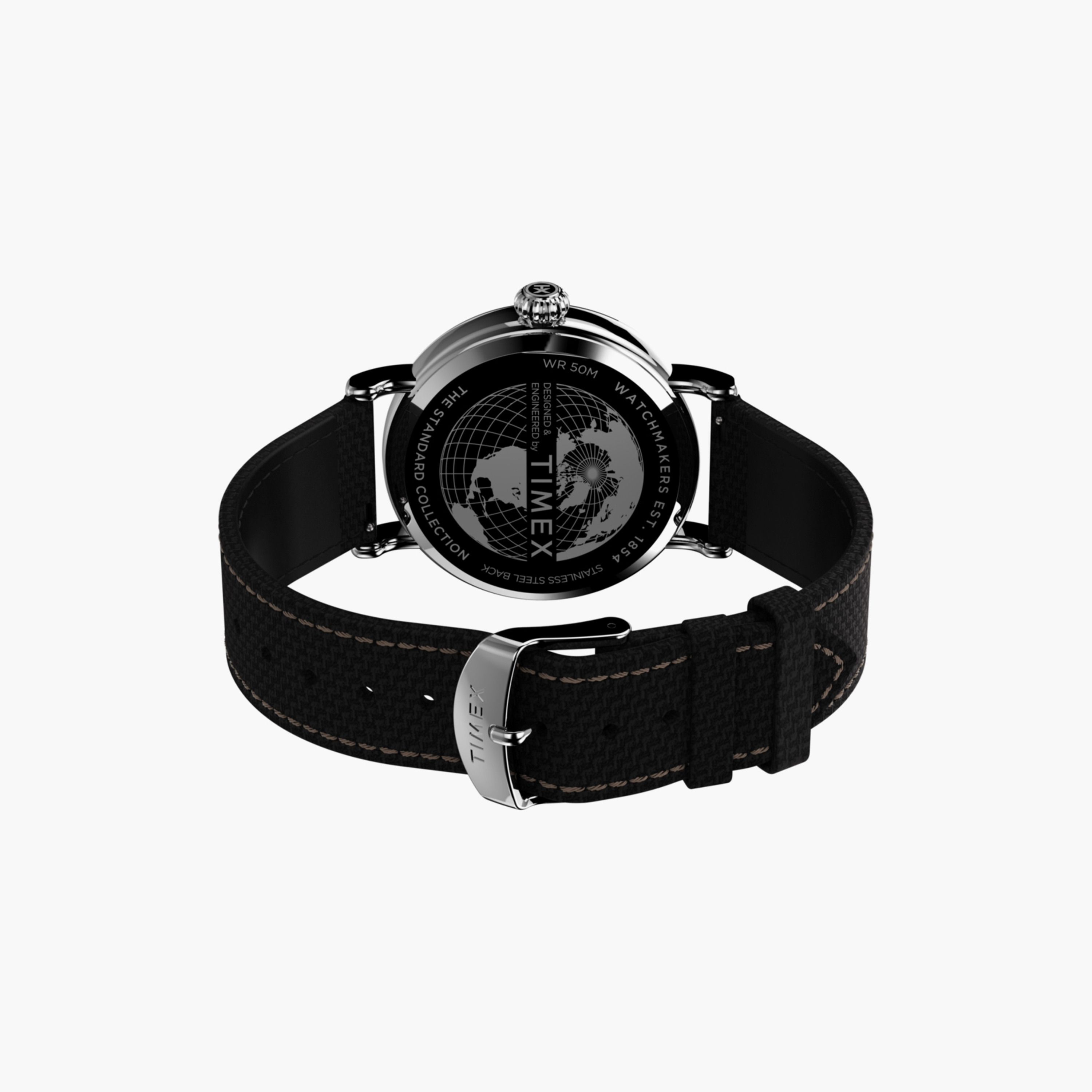 تايمكس ساعة يد رجالية 40 مم سوداء أنالوج قماش | TW2V44000-men-watchesandjewellery-watches-image-4