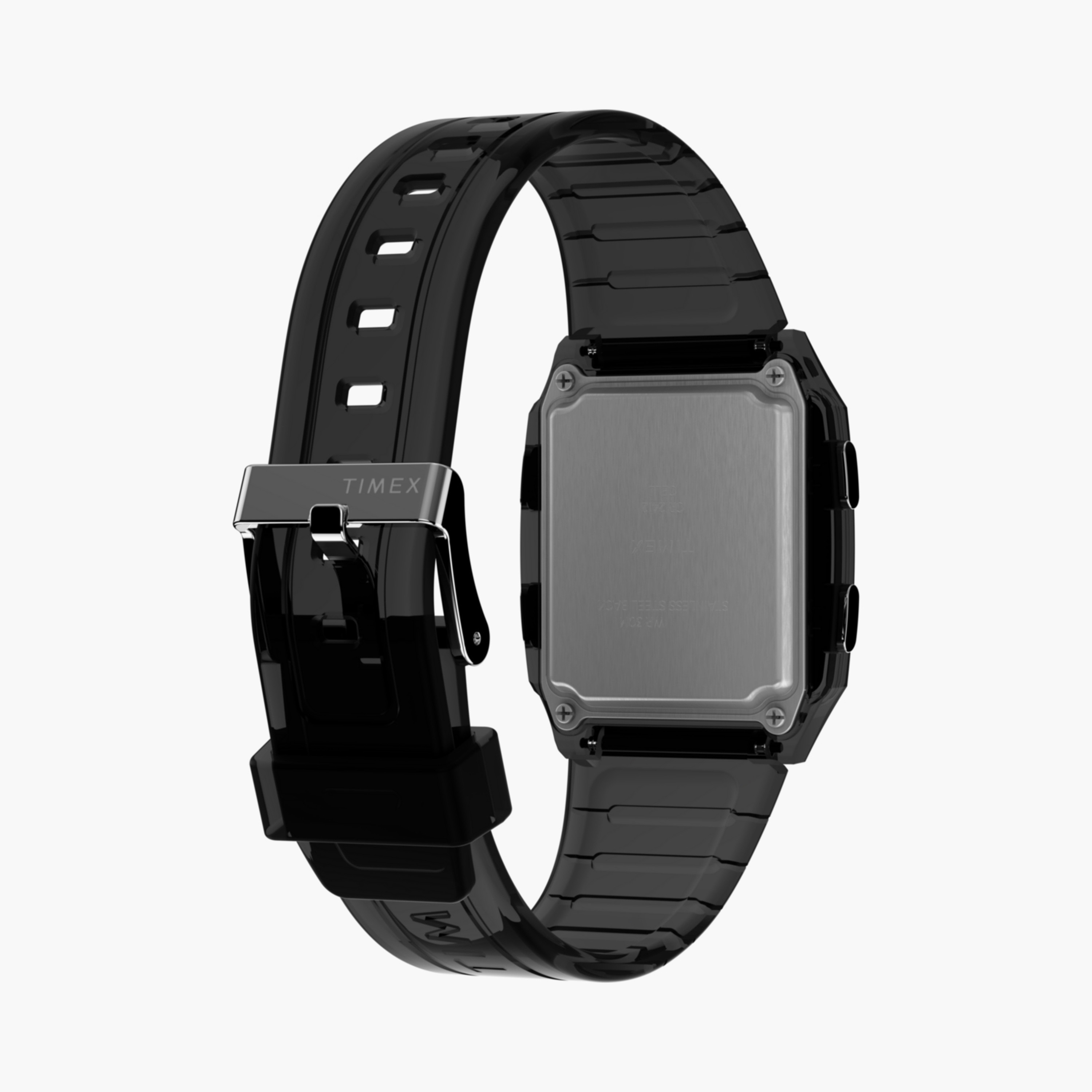 تايمكس ساعة يد 35 مم سوداء رقمية سيليكون | TW2W45000-men-watchesandjewellery-watches-image-4