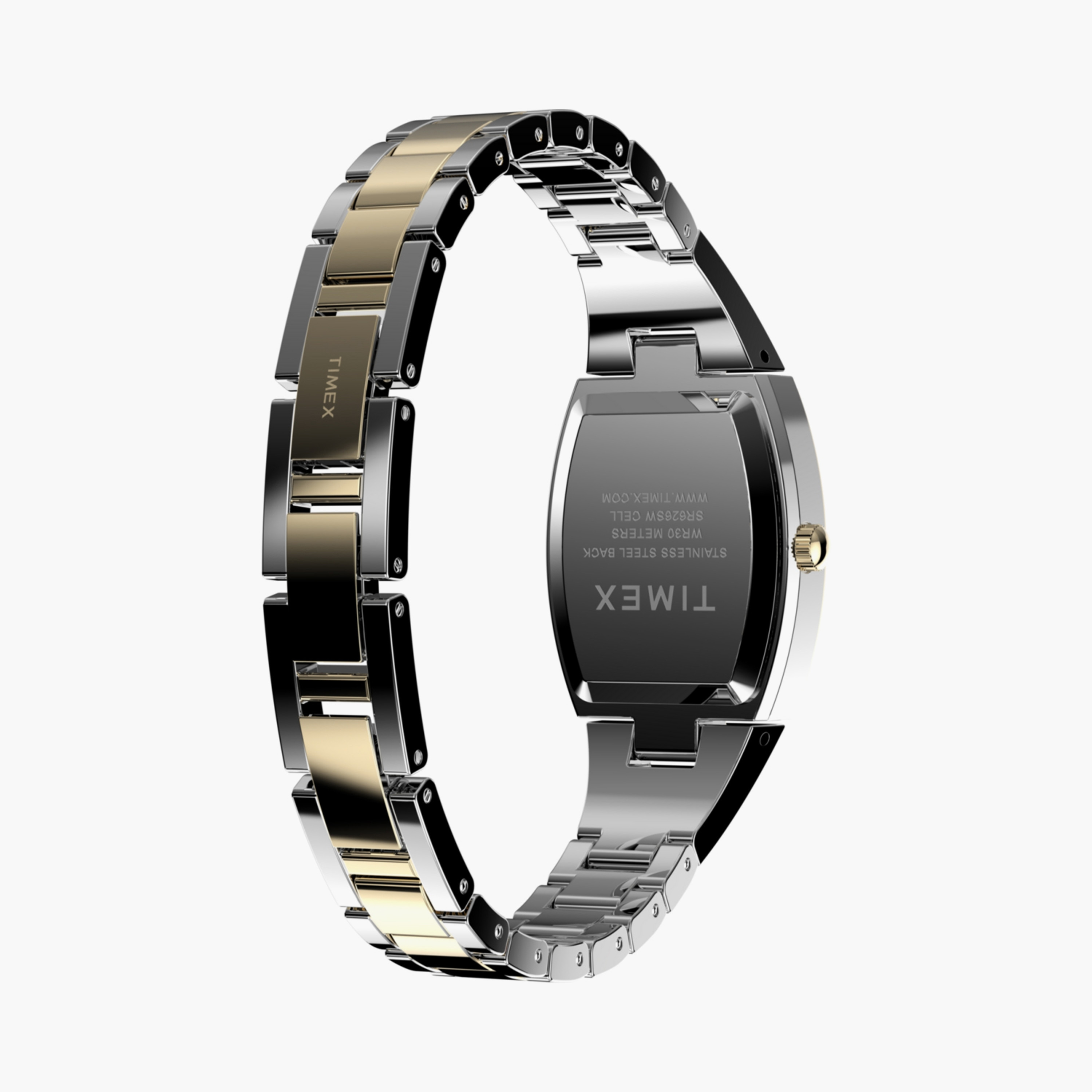 تايمكس ساعة يد نسائية 22 مم فضية أنالوج ستانلس ستيل | TW2W95600-women-watchesandjewellery-watches-image-4