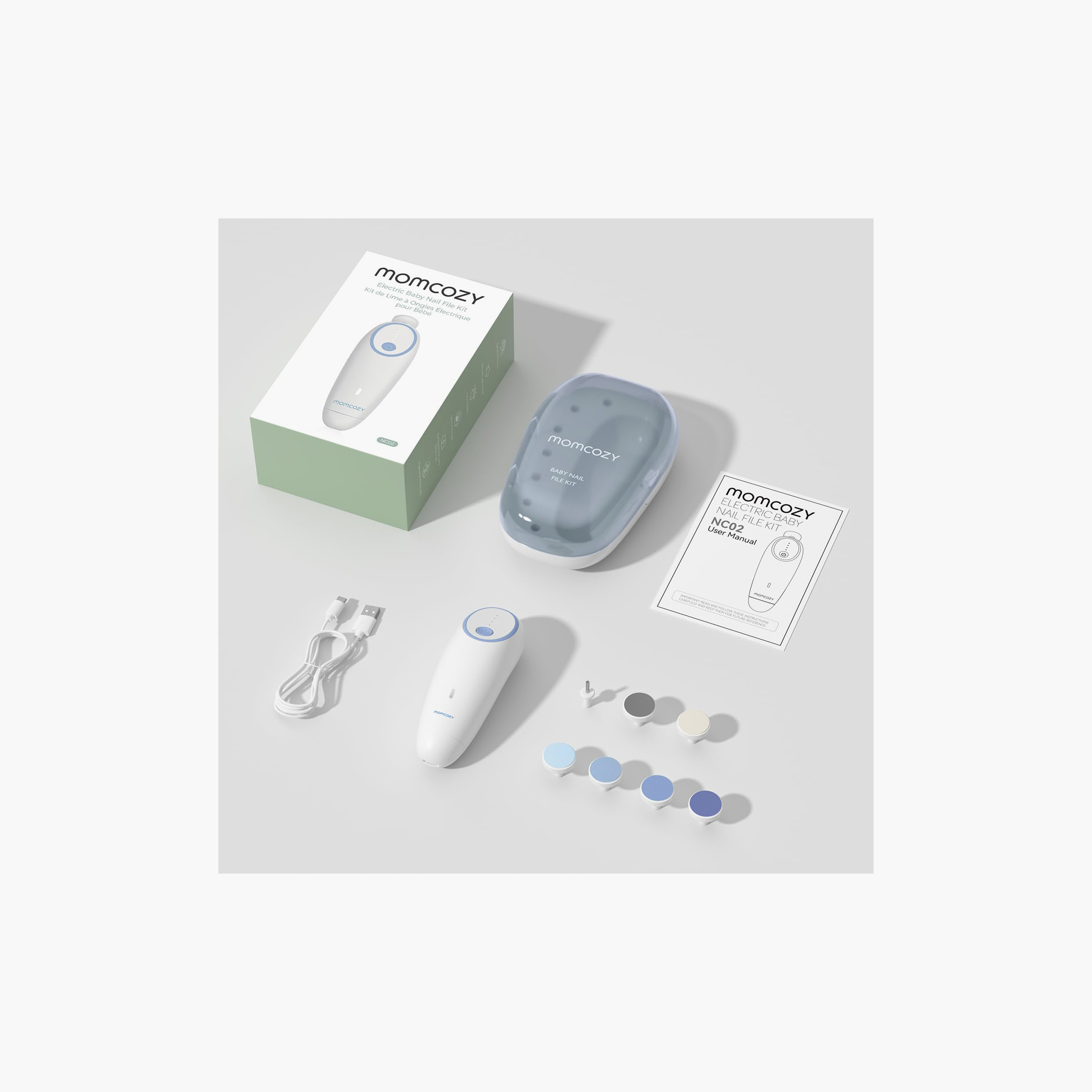 Momcozy Baby Electric Nail File Kit-baby-bathandcare-grooming-image-7