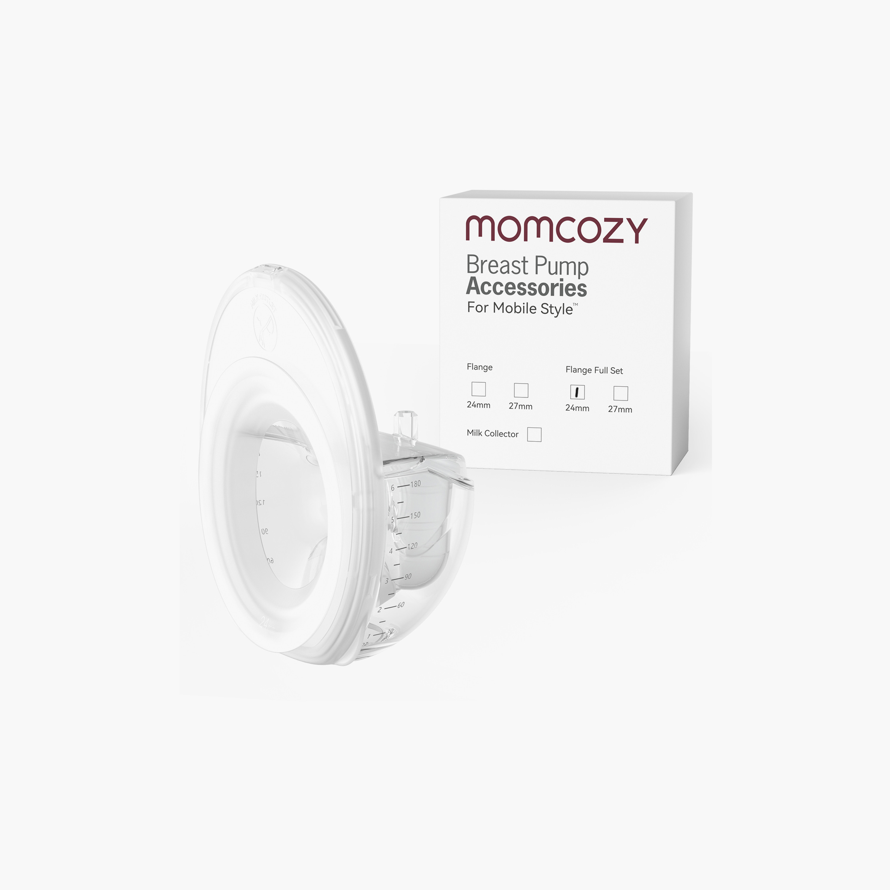 Momcozy Milk Collection Cup Set for M6-baby-feeding-breastfeedingandcare-image-1