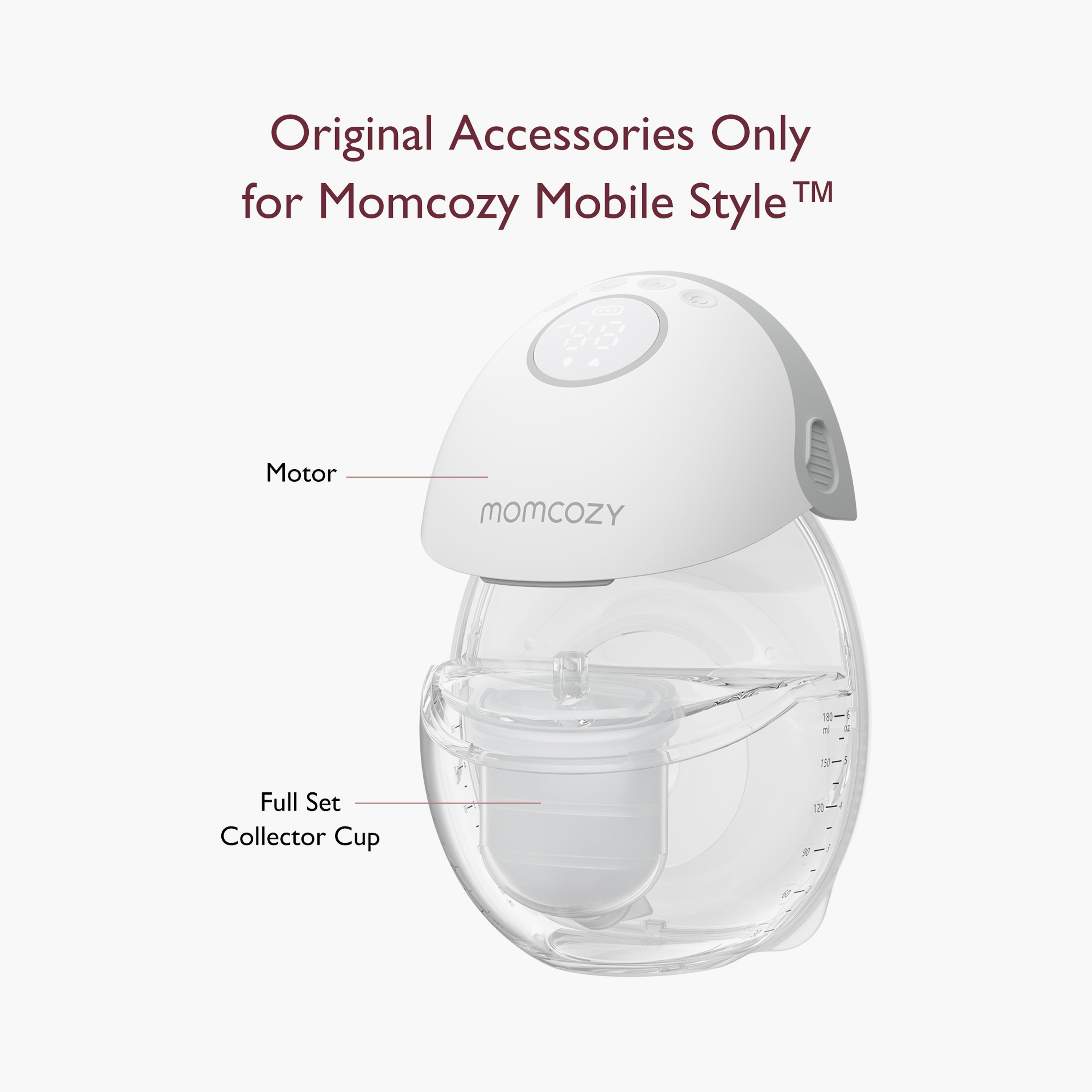 Momcozy Milk Collection Cup Set for M6-baby-feeding-breastfeedingandcare-image-2