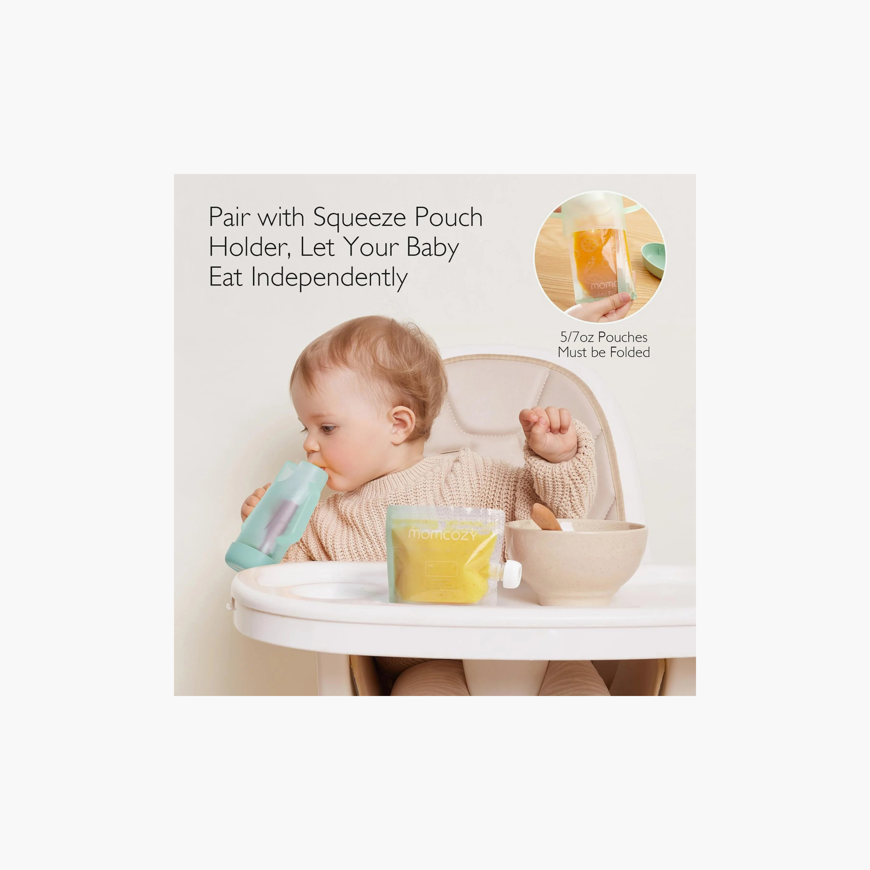 Momcozy Baby Food Maker with Reusable Food Pouches-baby-feeding-mealtimeessentials-image-4