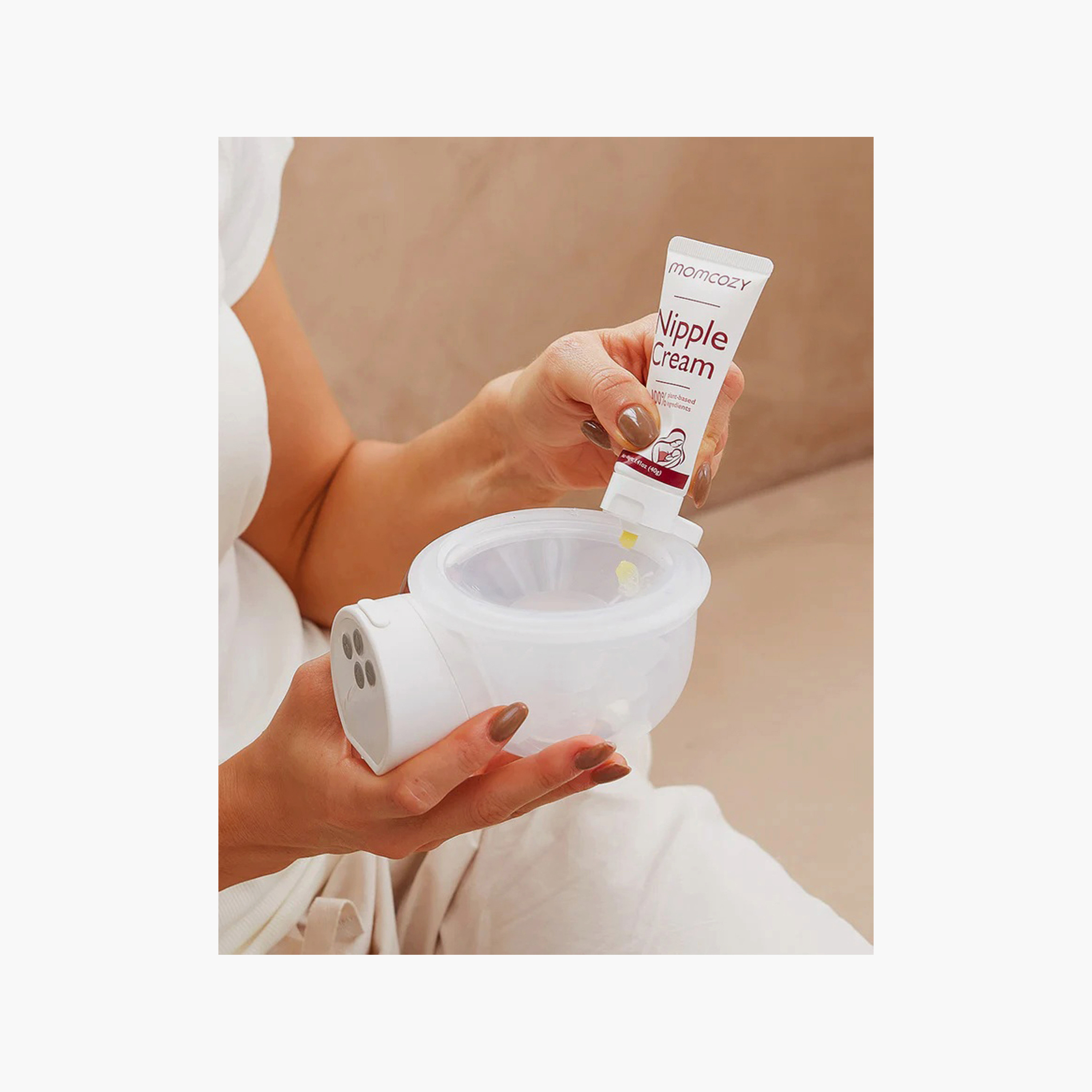 كريم للحلمات طبيعي 100% خالٍ من اللانولين من مومكوزي - 40 جم-baby-feeding-breastfeedingandcare-image-10