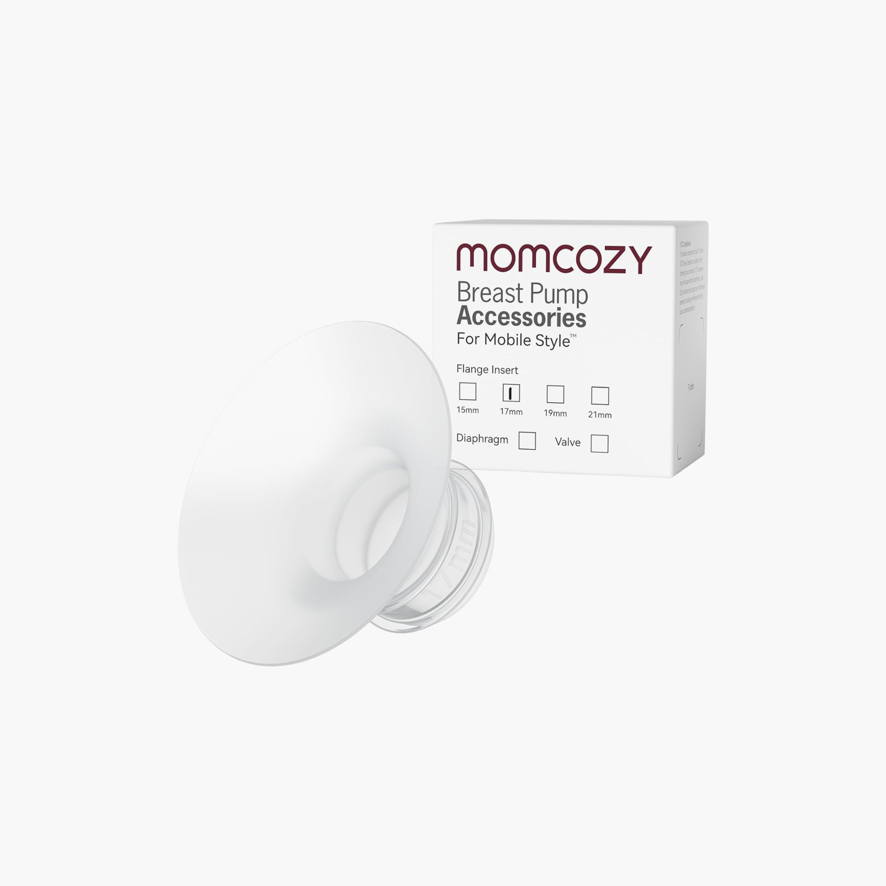 Momcozy Flange Insert for M6 - 17mm-baby-feeding-breastfeedingandcare-image-1