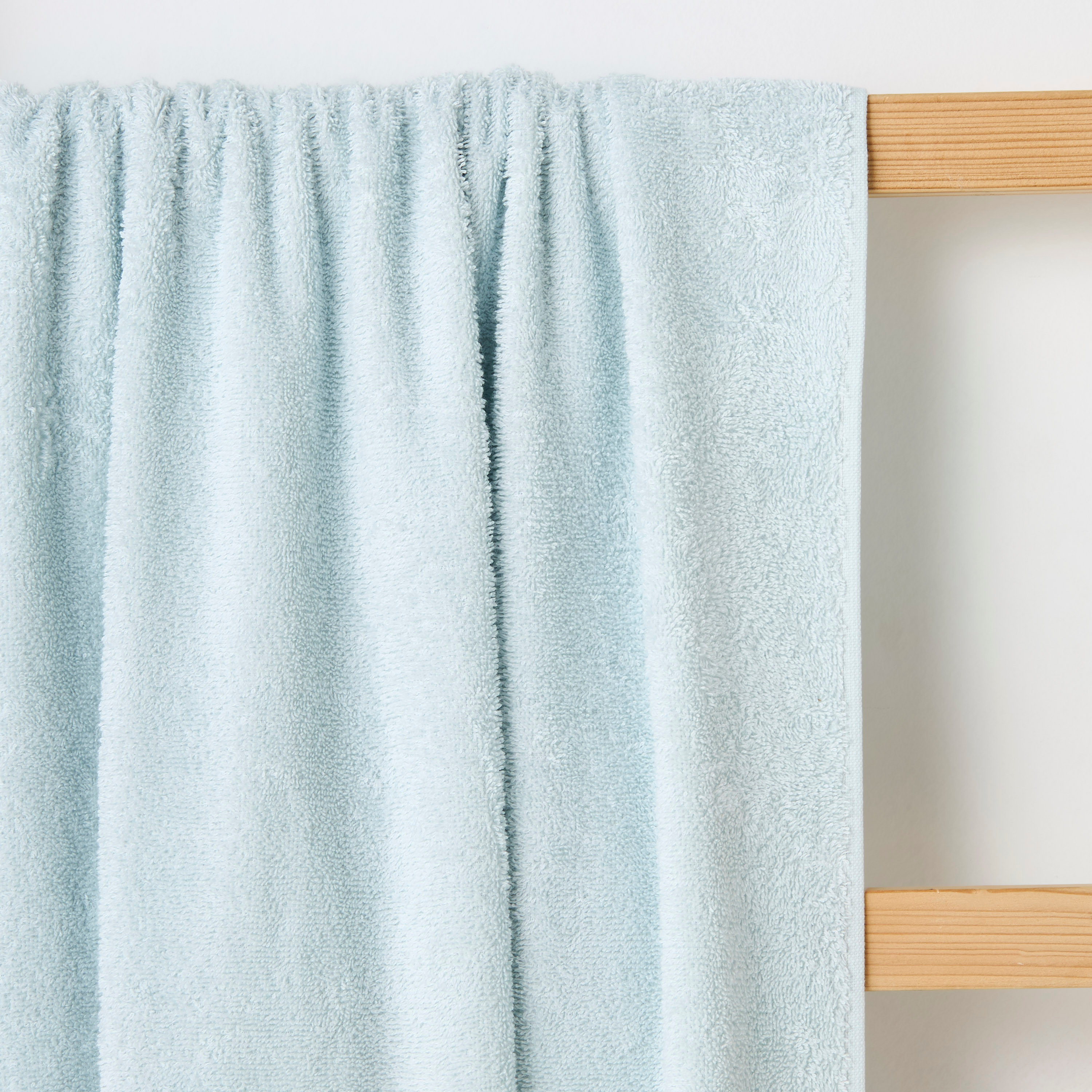 Turkish Cotton Towel with Rocking Horse applique - Blue-baby-bathandcare-towels-image-3