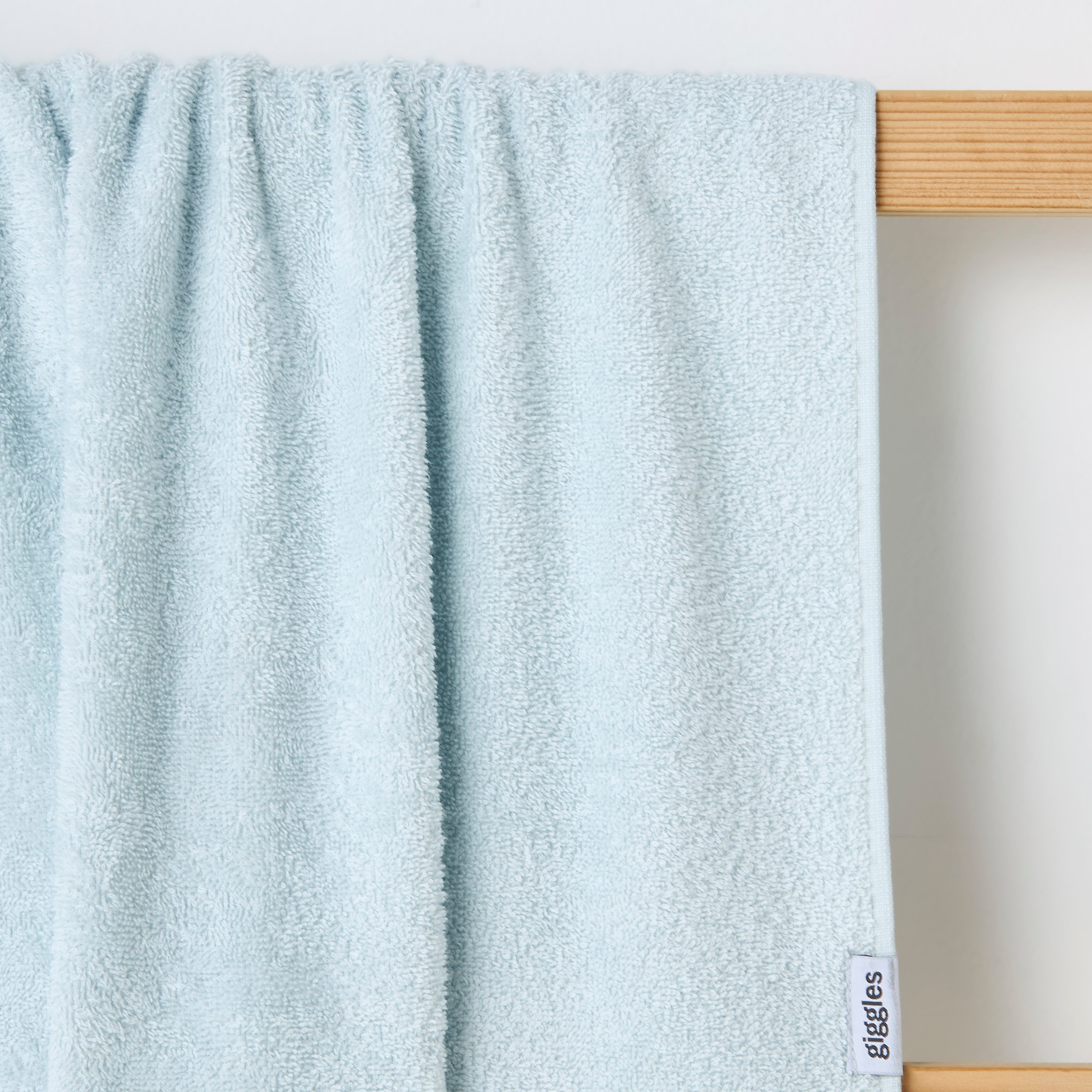 Turkish Cotton Towel with Rocking HorseApplique - Blue-baby-bathandcare-towels-image-4