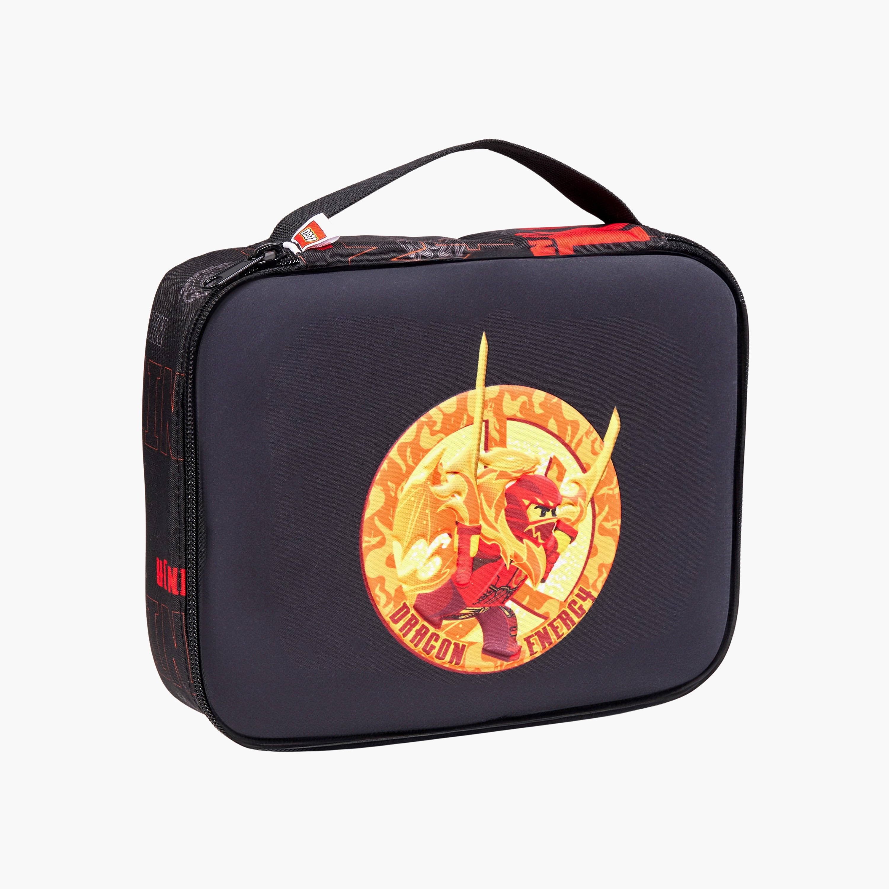 Lego Ninjago Lloyd Print Lunch Bag with Zip Closure-school-lunchessentials-lunchboxes-image-4