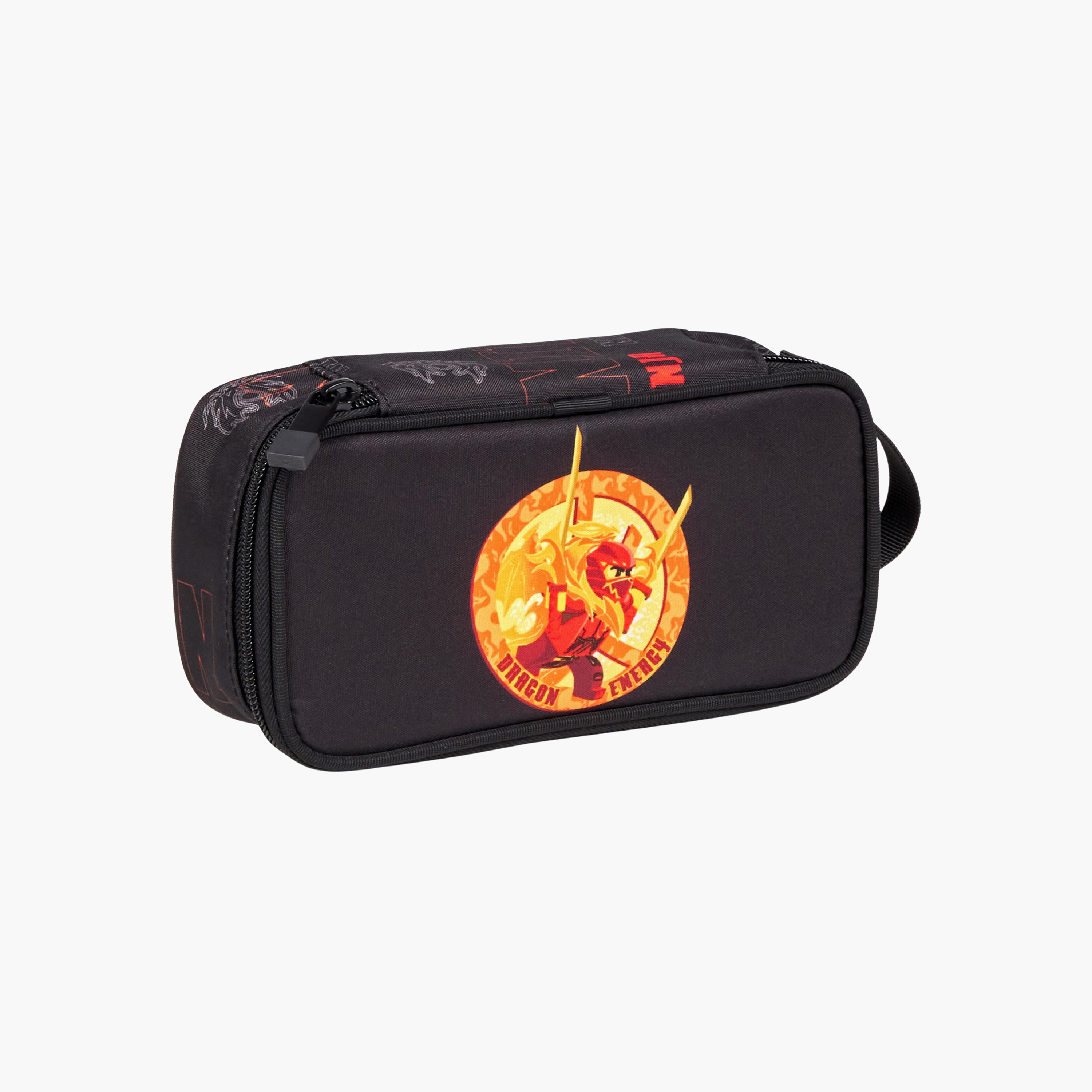 مقلمة بطبعات نينجاغو لويد وسحاب إغلاق من ليجو-school-stationery-pencilcases-image-4