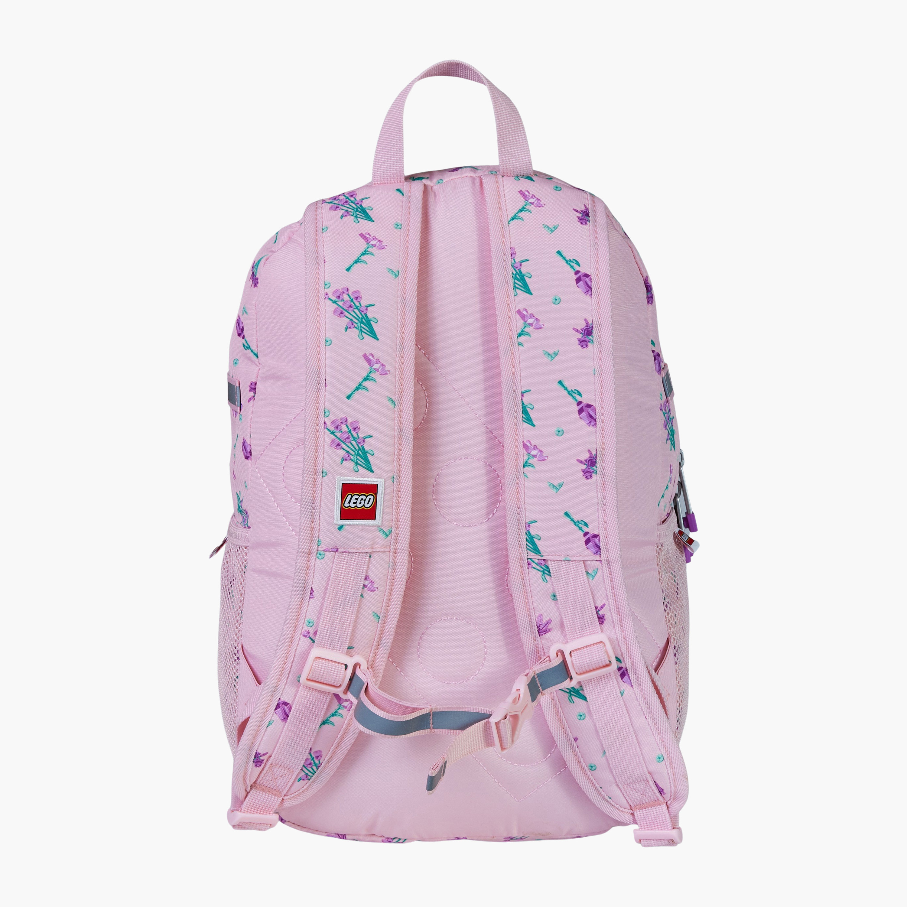 شنطة ظهر بطبعات وحمالات قابلة للتعديل وسحاب إغلاق من ليجو - 44x34x28 سم-school-bagsandbackpacks-backpacks-image-2