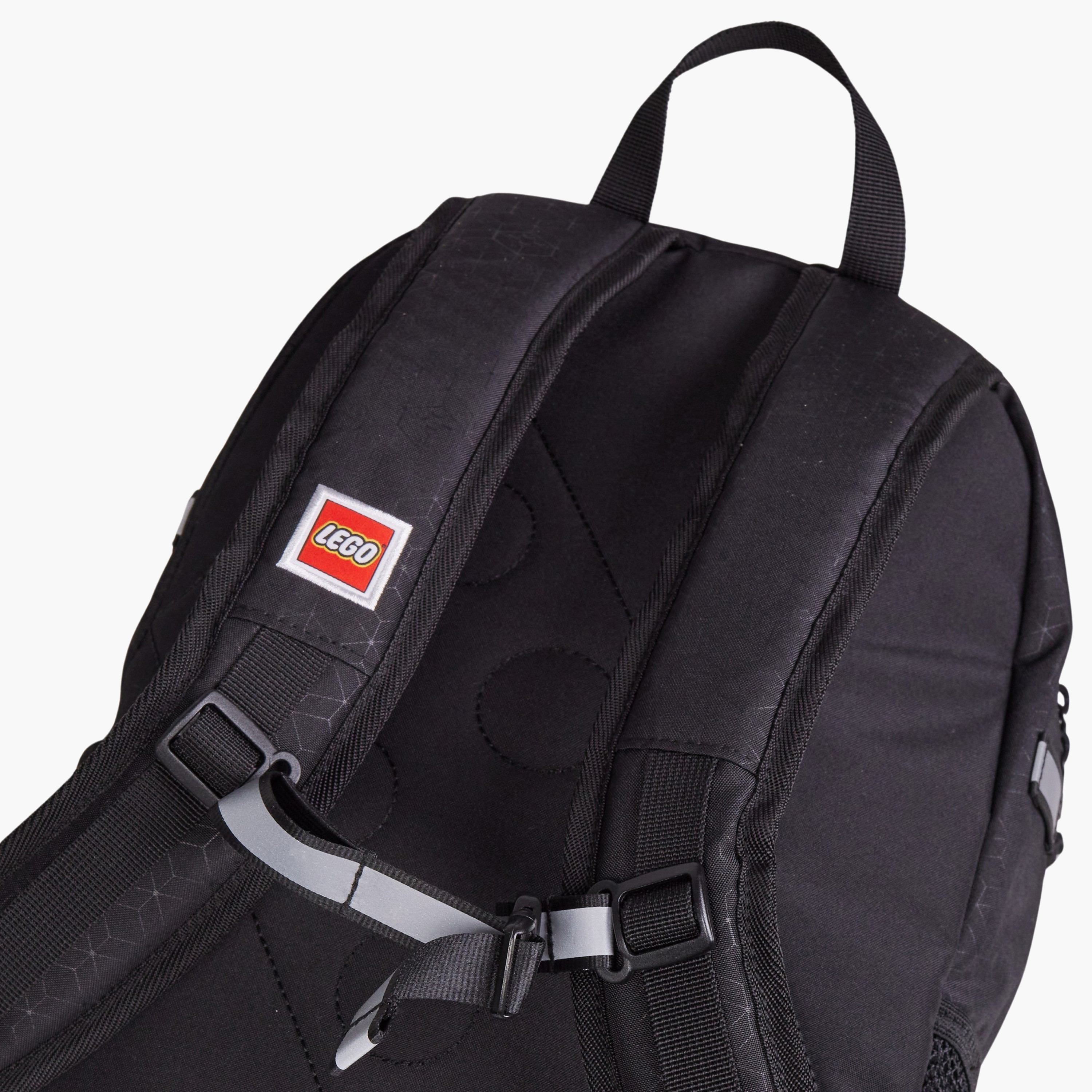 شنطة ظهر بطبعات وحمالات قابلة للتعديل وسحاب إغلاق من ليجو - 44x34x28 سم-school-bagsandbackpacks-backpacks-image-5