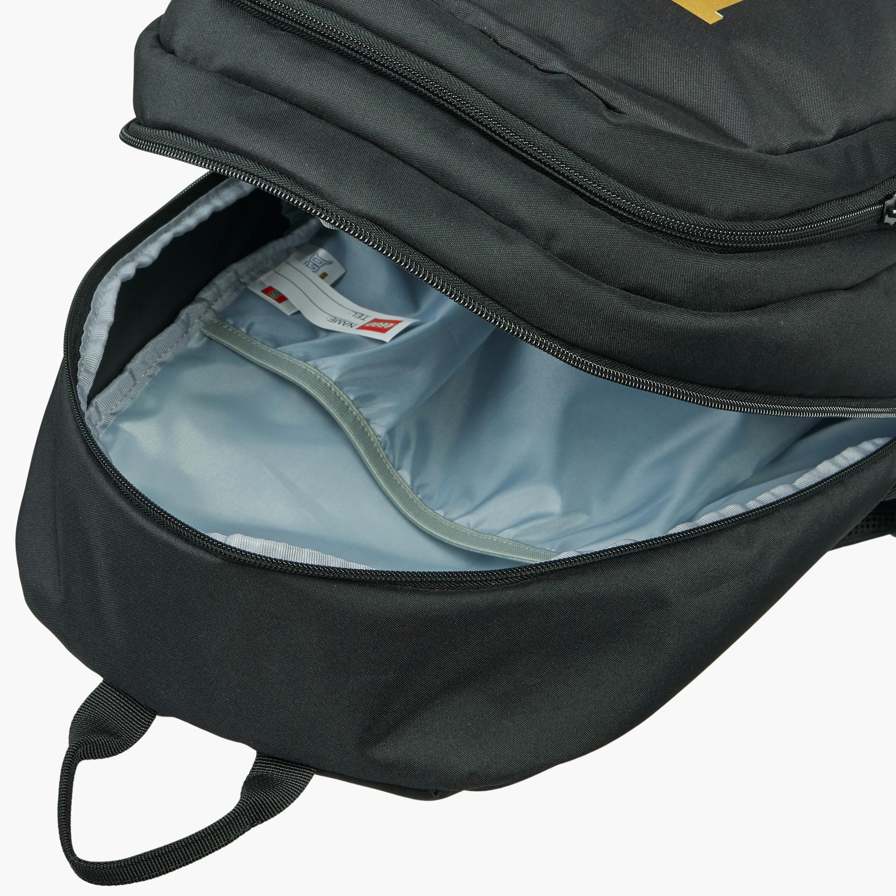 شنطة ظهر بطبعات نينجاغو مع حمالات قابلة للتعديل وسحاب إغلاق من ليجو - 47×38×24 سم-school-bagsandbackpacks-backpacks-image-4
