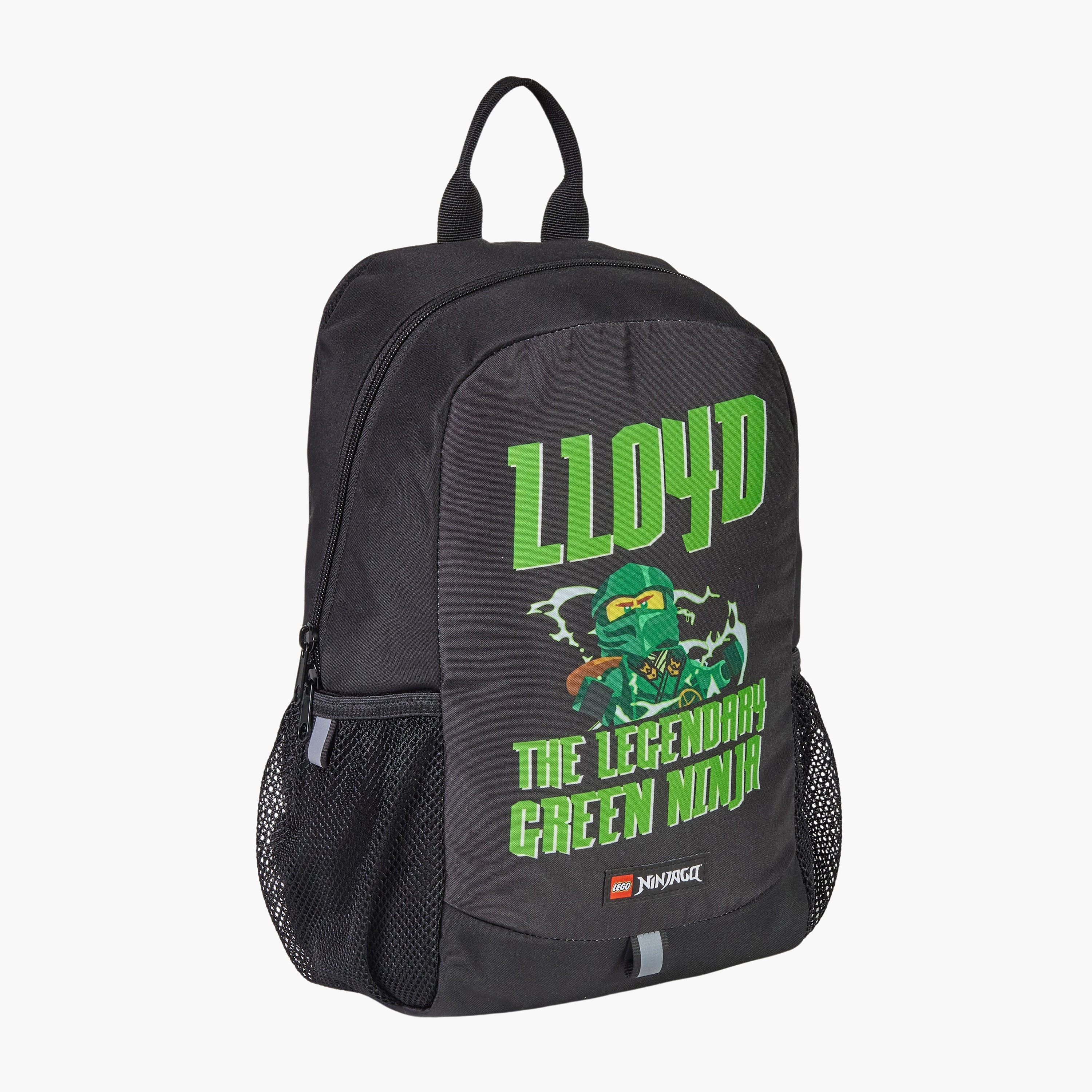 Lego Ninjago Lloyd Print Backpack with Adjustable Straps and Zip Closure - 38x32x29 cms-school-bagsandbackpacks-backpacks-image-1