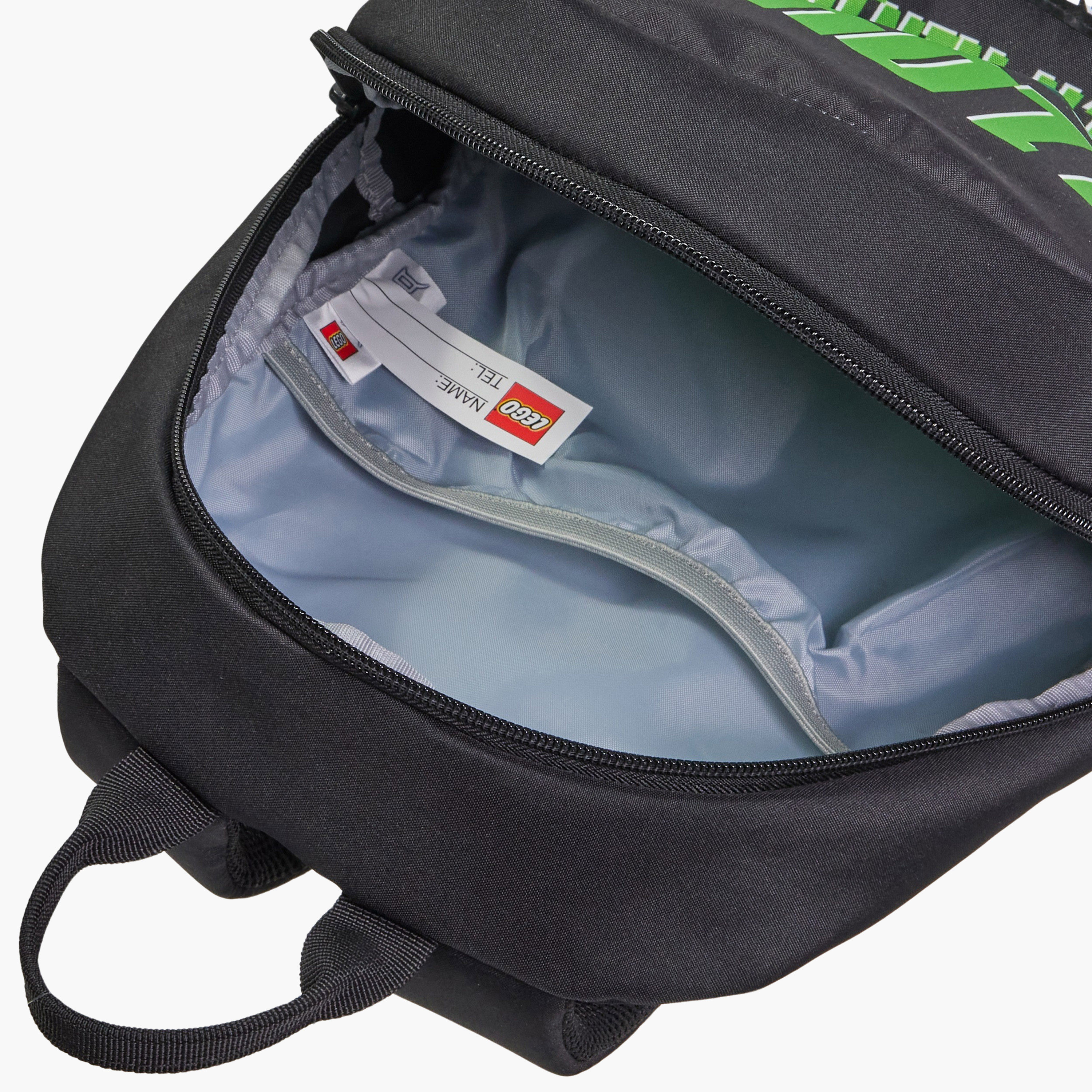 Lego Ninjago Lloyd Print Backpack with Adjustable Straps and Zip Closure - 38x32x29 cms-school-bagsandbackpacks-backpacks-image-4