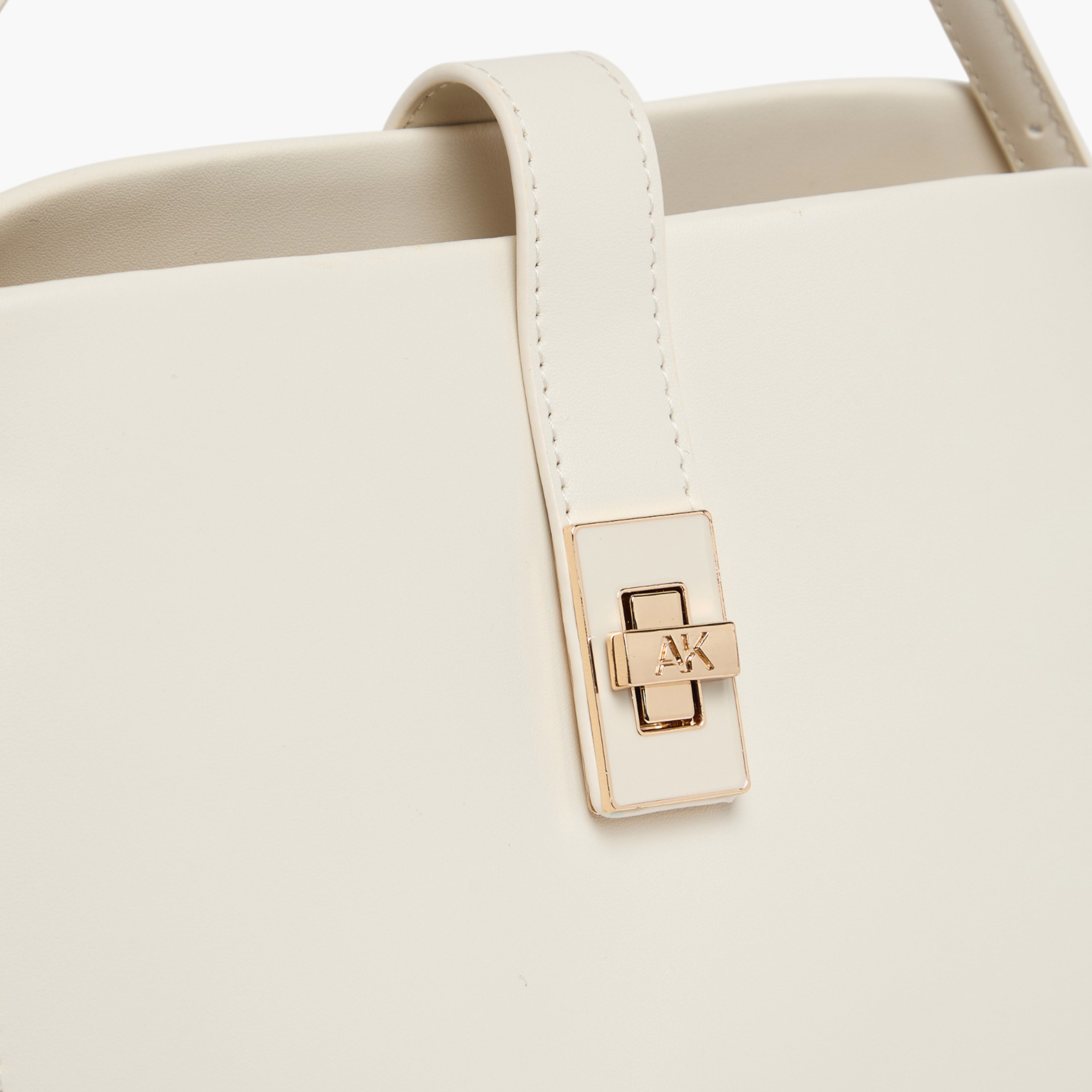 Anne Klein Solid Satchel Bag with Top Handle and Detachable Strap-women-bagsandwallets-handbags-image-4