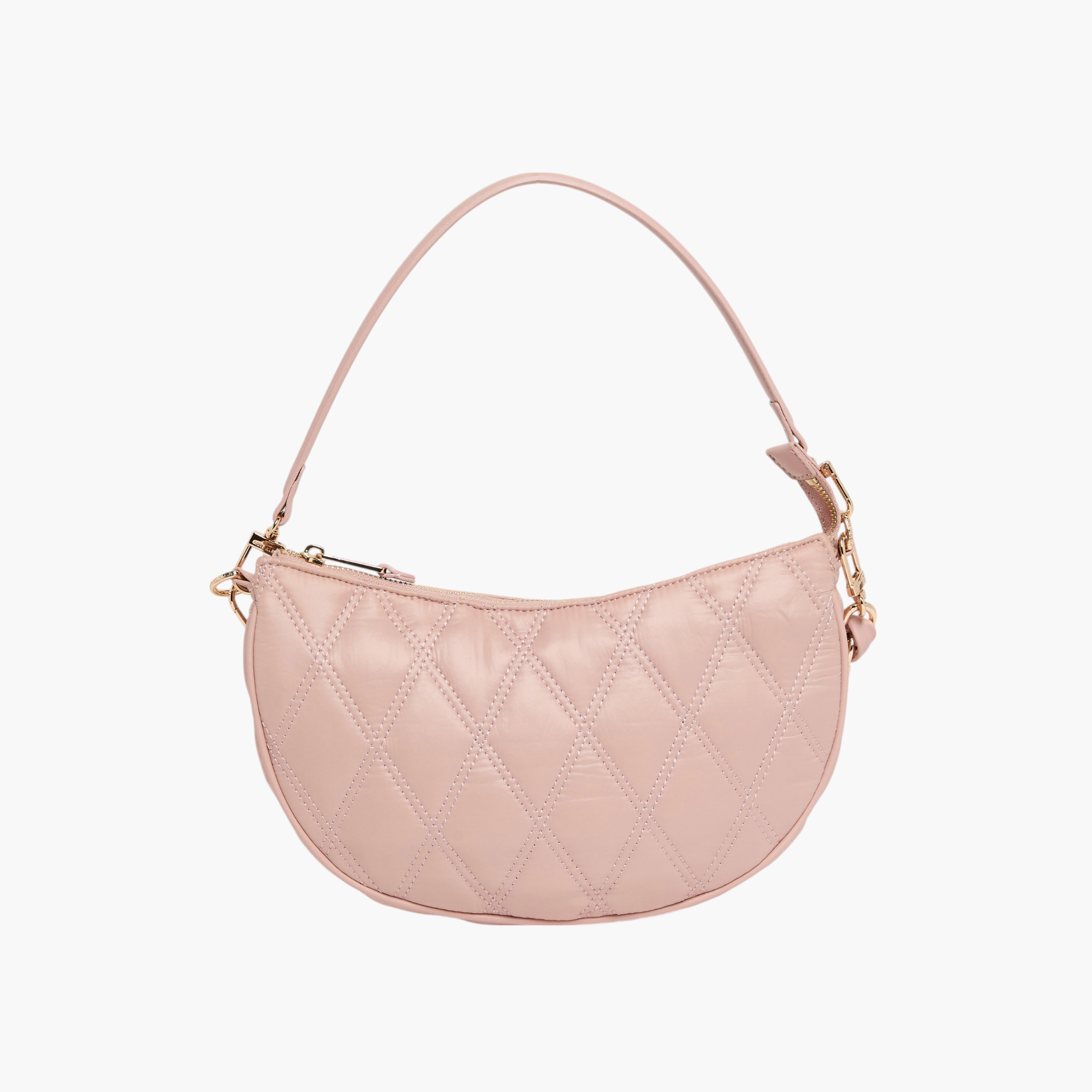 Anne Klein Quilted Shoulder Bag with Chain Strap-women-bagsandwallets-handbags-image-3