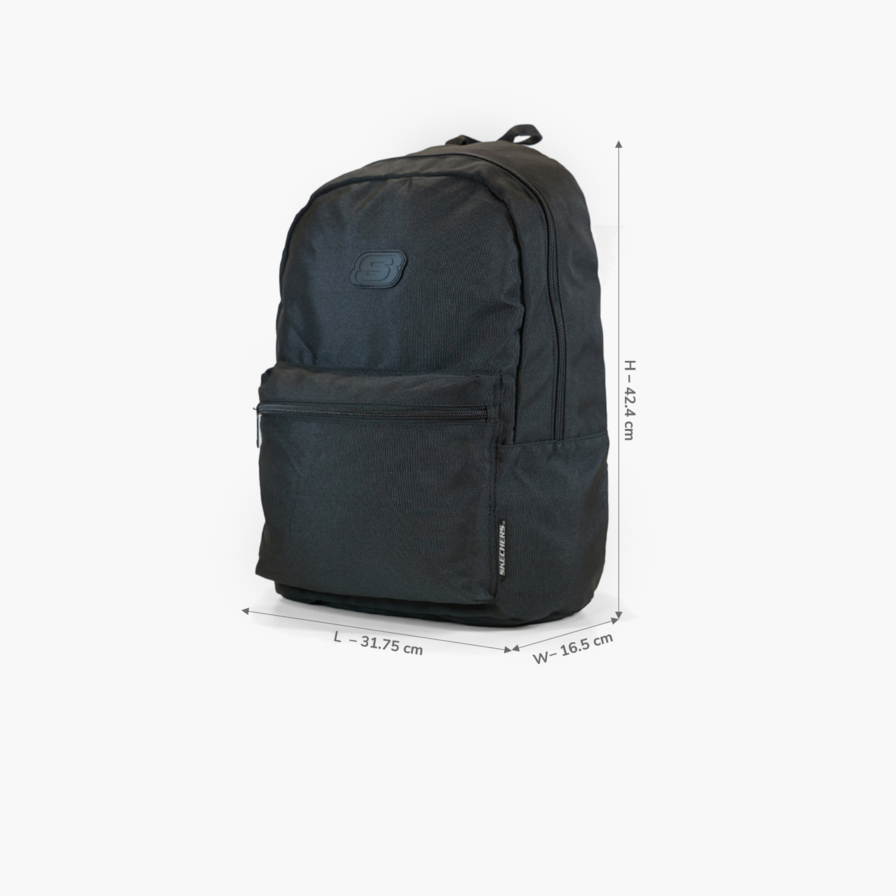 طقم شنطة ظهر مدرسية 3 قطع سادة للأطفال 8-13 سنة مع شنطة غداء ومقلمة من سكتشرز-school-bagsandbackpacks-sets-image-2