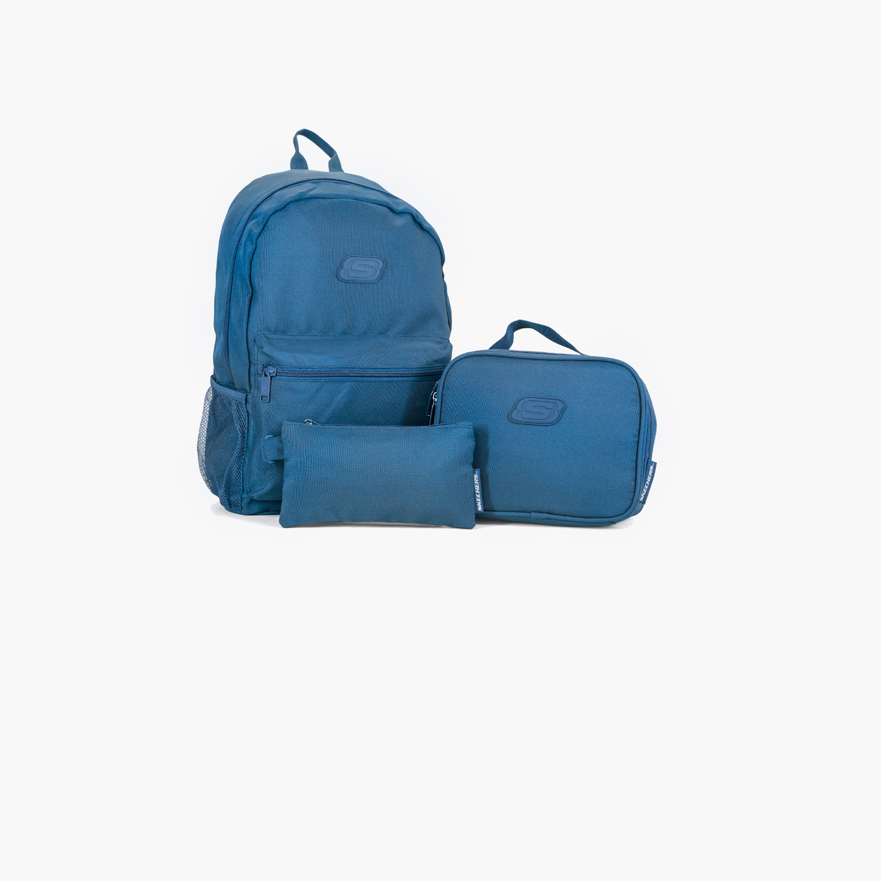 طقم شنطة ظهر مدرسية 3 قطع سادة للأولاد 8-13 سنة مع شنطة غداء ومقلمة من سكتشرز-school-bagsandbackpacks-sets-image-7