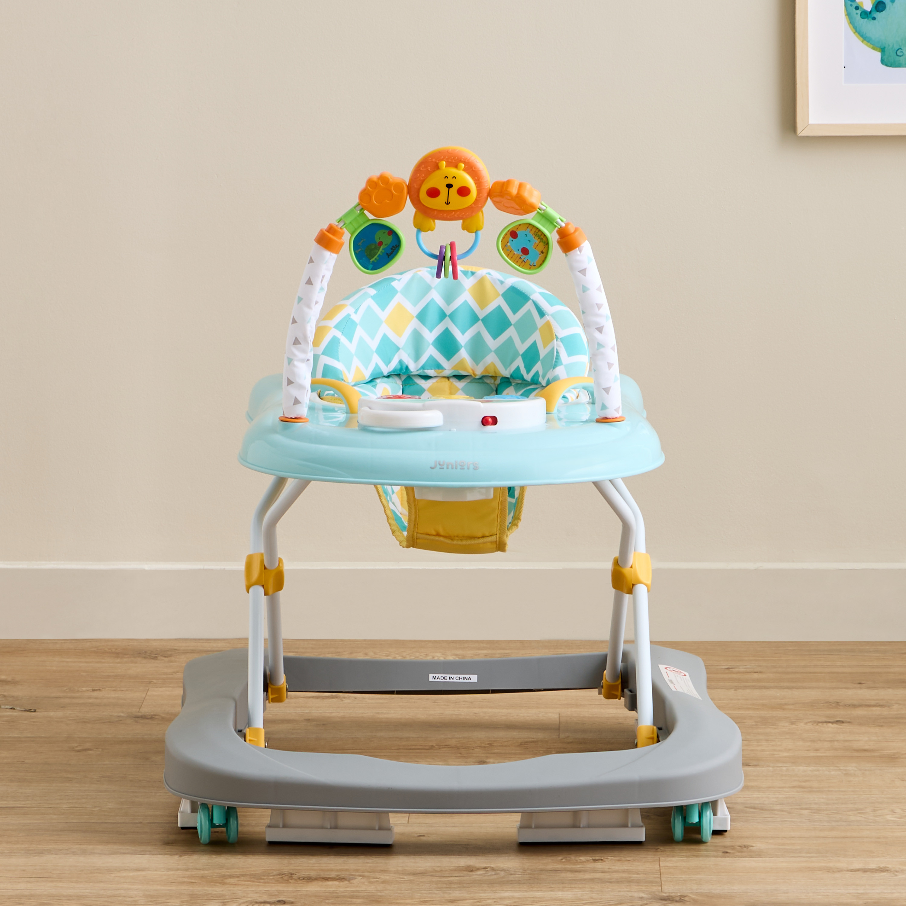 Juniors Baby Walker with Musical Play Tray-baby-infantactivity-walkers-image-2