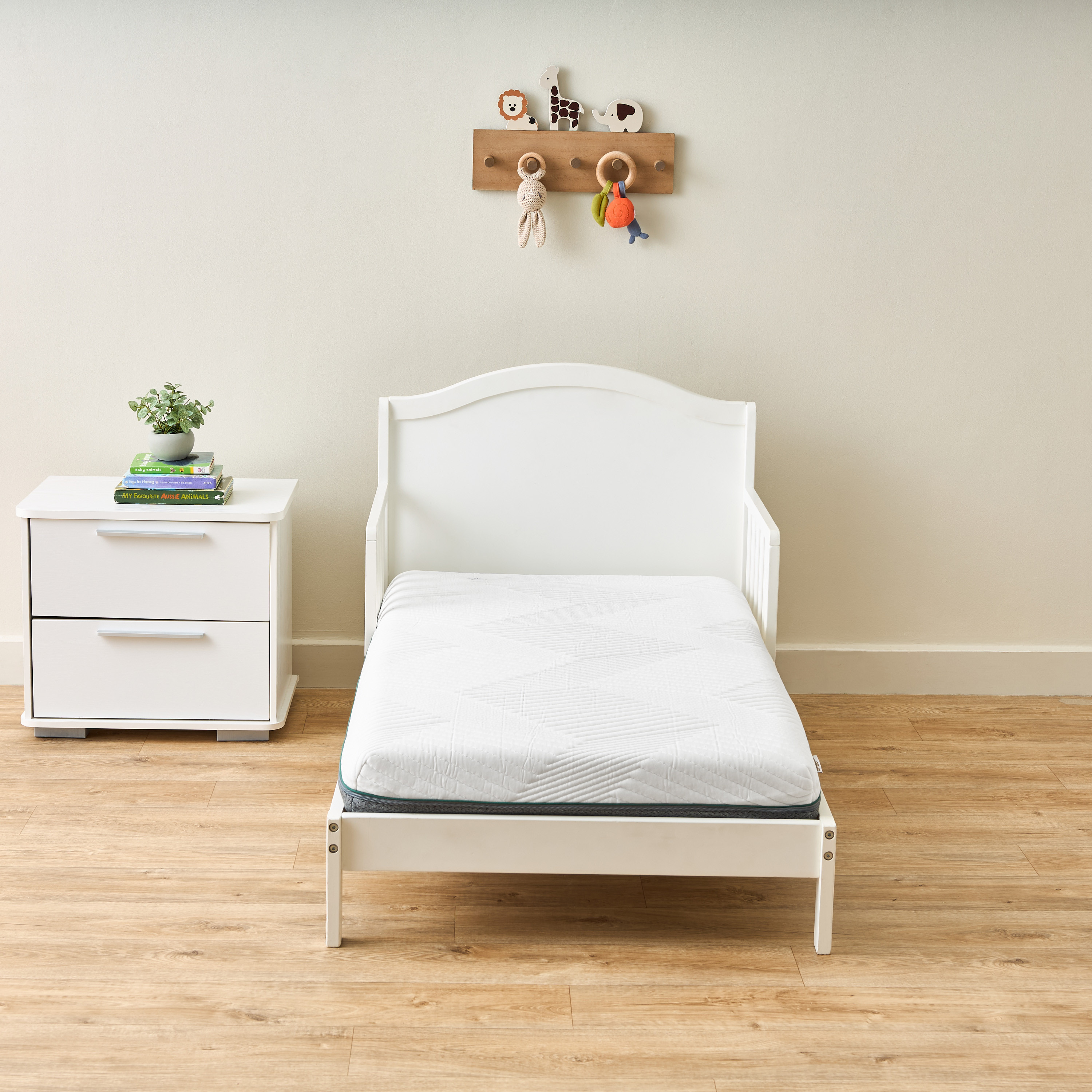 Giggles Baby Mattress with Spring Memory Foam, 75x26 cm-baby-nursery-mattresses-image-5