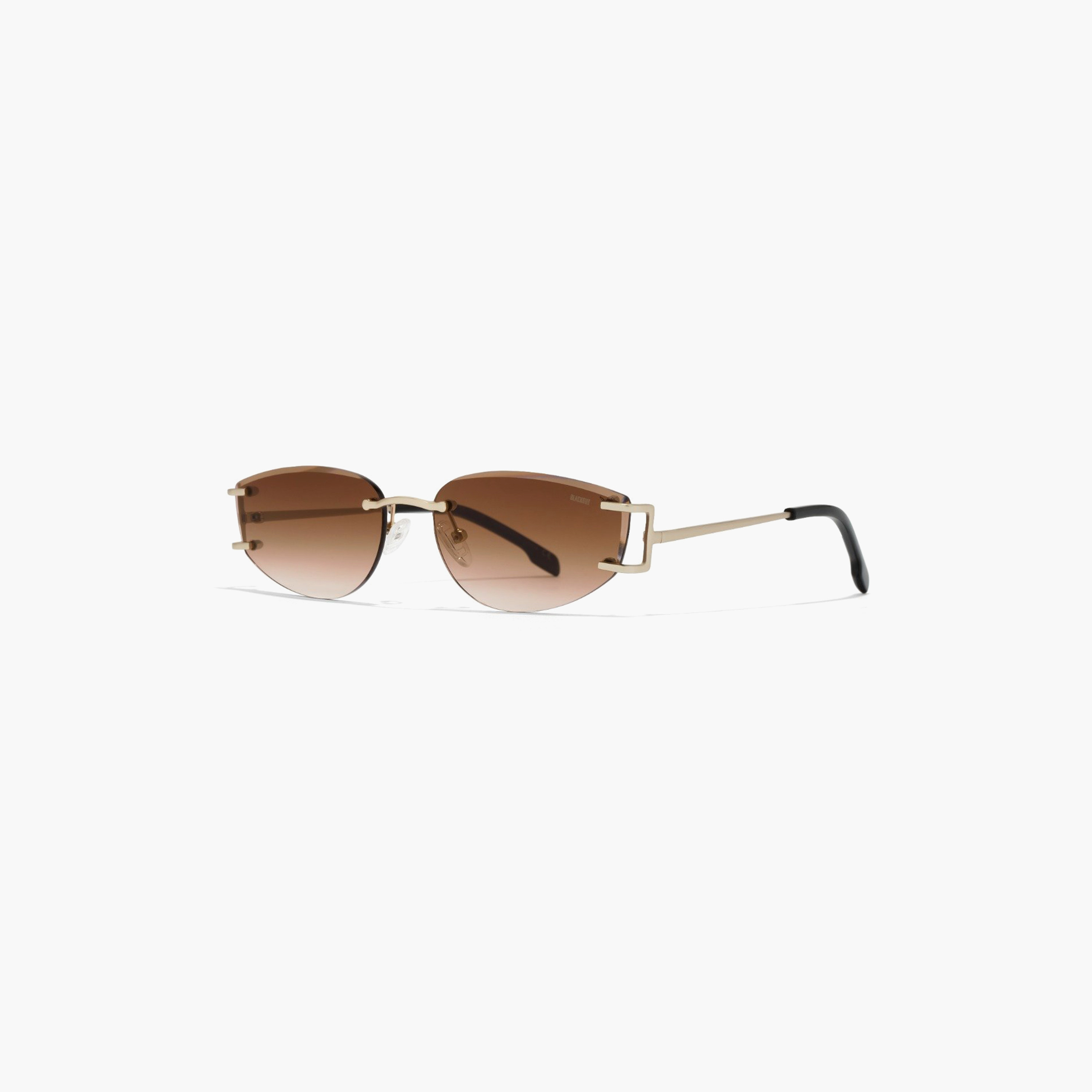 BlackOut Edge 56 MM Brown Cat Eye Sunglasses | sw32904-bla-000344-2904-56-women-sunglasses-image-1