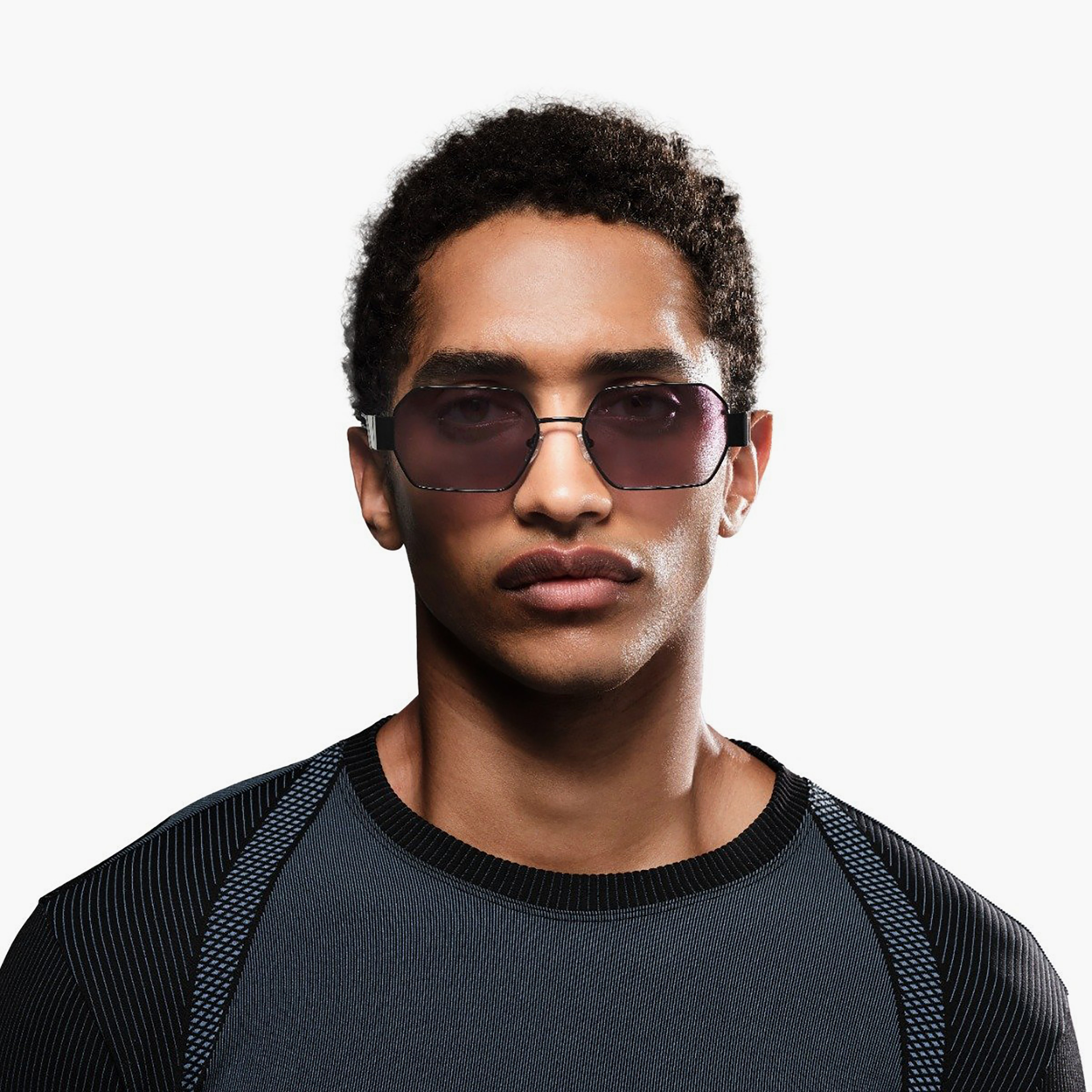 BlackOut Sky 56 MM Grey Geometric Sunglasses | su100107-bla-000345-0107-56-men-sunglasses-image-4