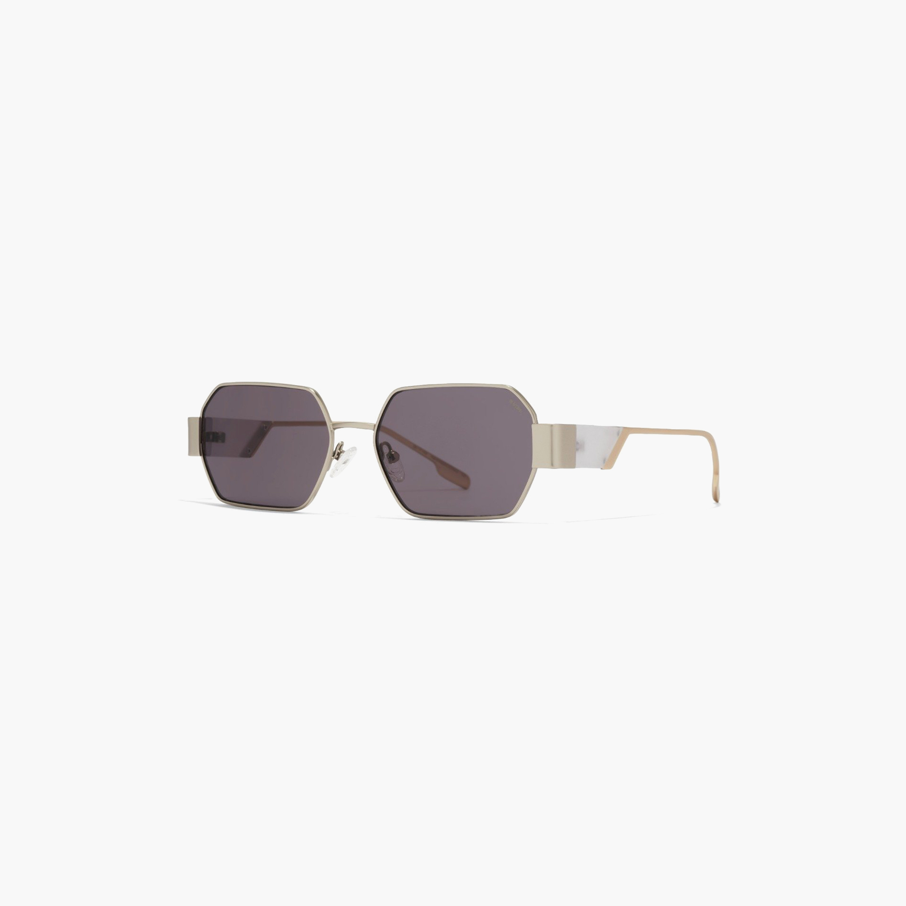 BlackOut Sky 56 MM Grey Geometric Sunglasses | su101207-bla-000345-1207-56-men-sunglasses-image-1
