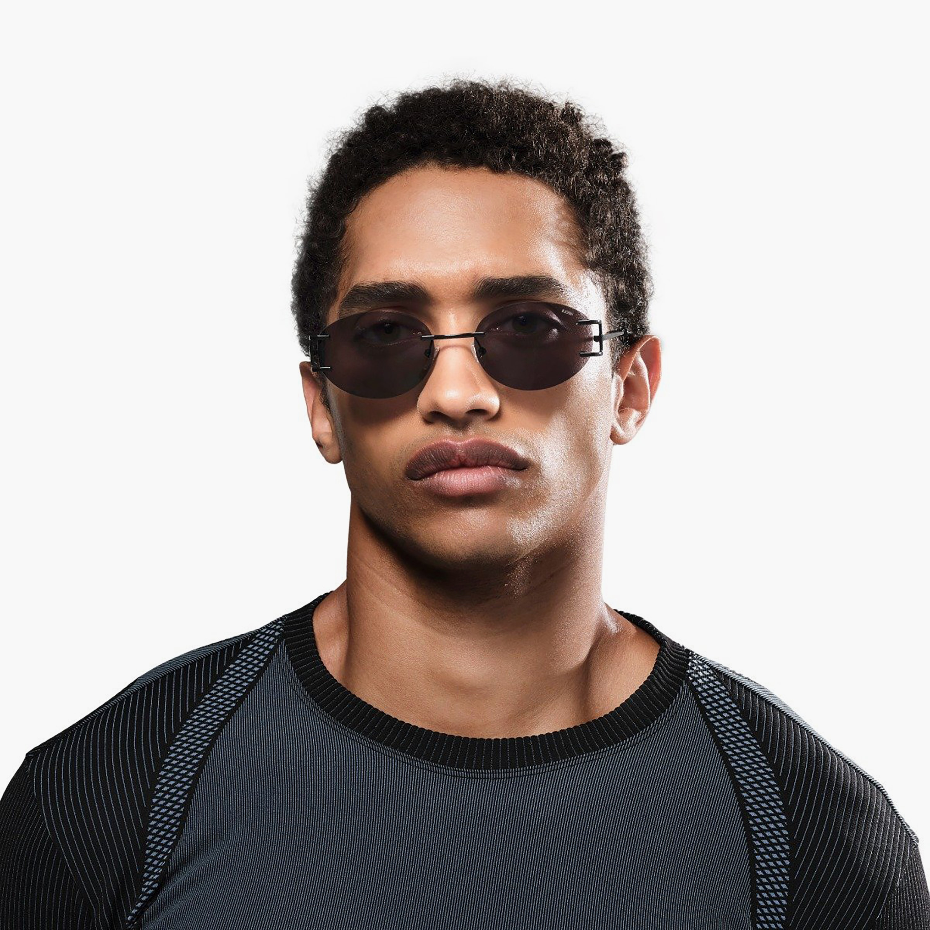 BlackOut Endless 54 MM Grey Oval Sunglasses | su60107-bla-000346-0107-54-men-sunglasses-image-4