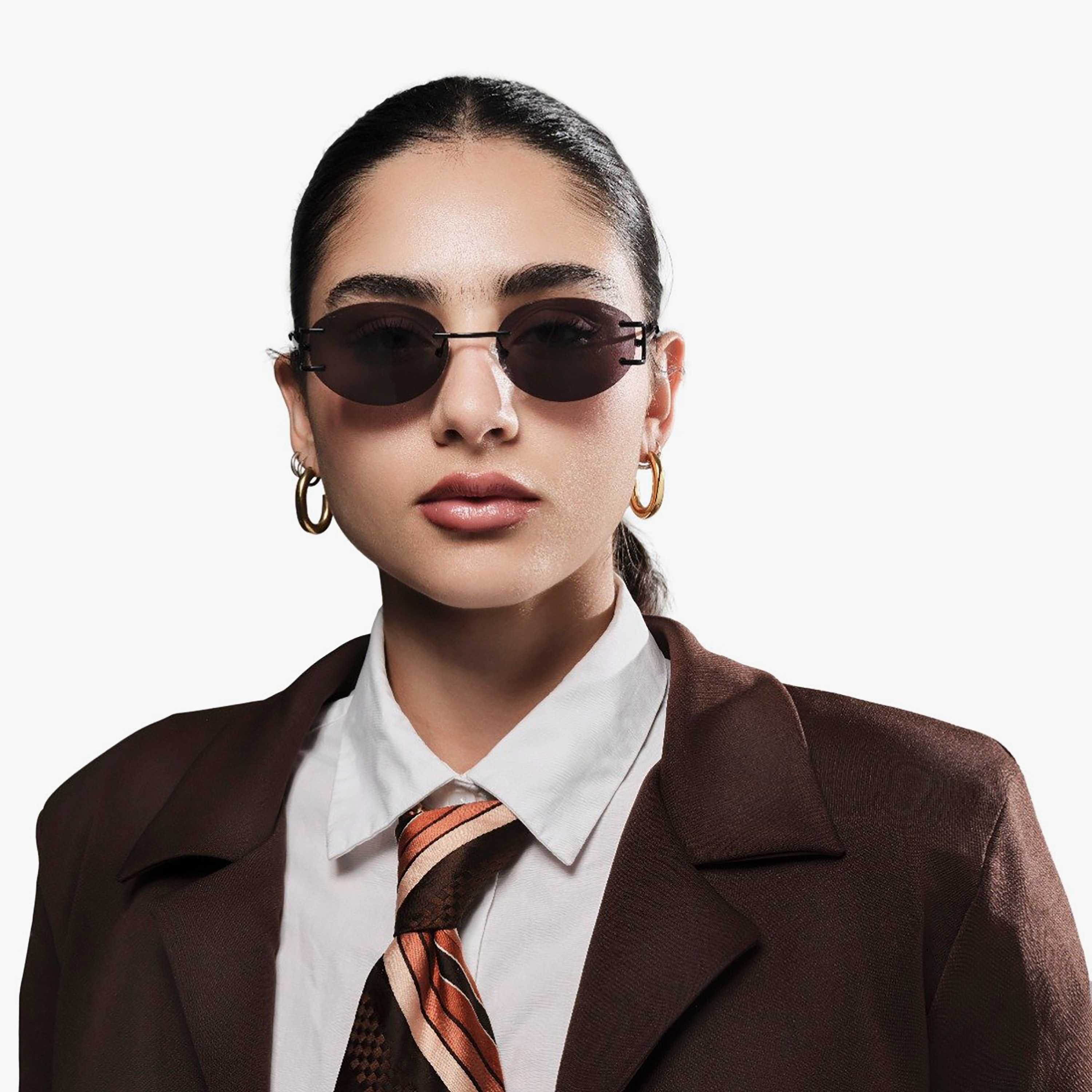 BlackOut Endless 54 MM Grey Oval Sunglasses | su60107-bla-000346-0107-54-men-sunglasses-image-5