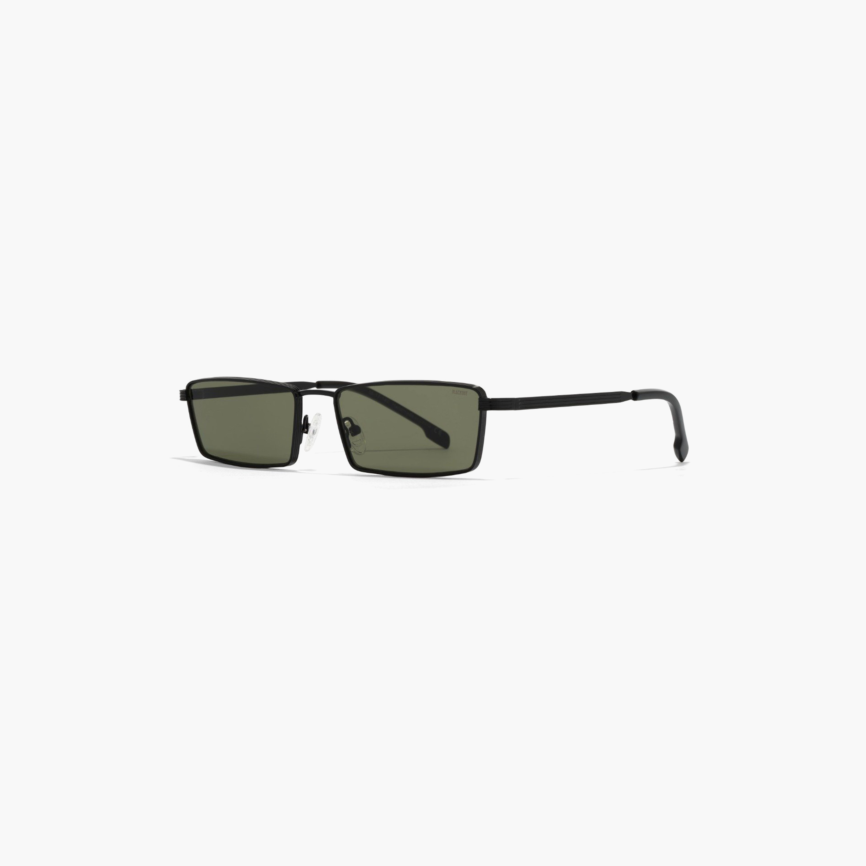 BlackOut Ulterior 56 MM Green Rectangle Sunglasses | sm40106-bla-000347-0106-56-men-sunglasses-image-1