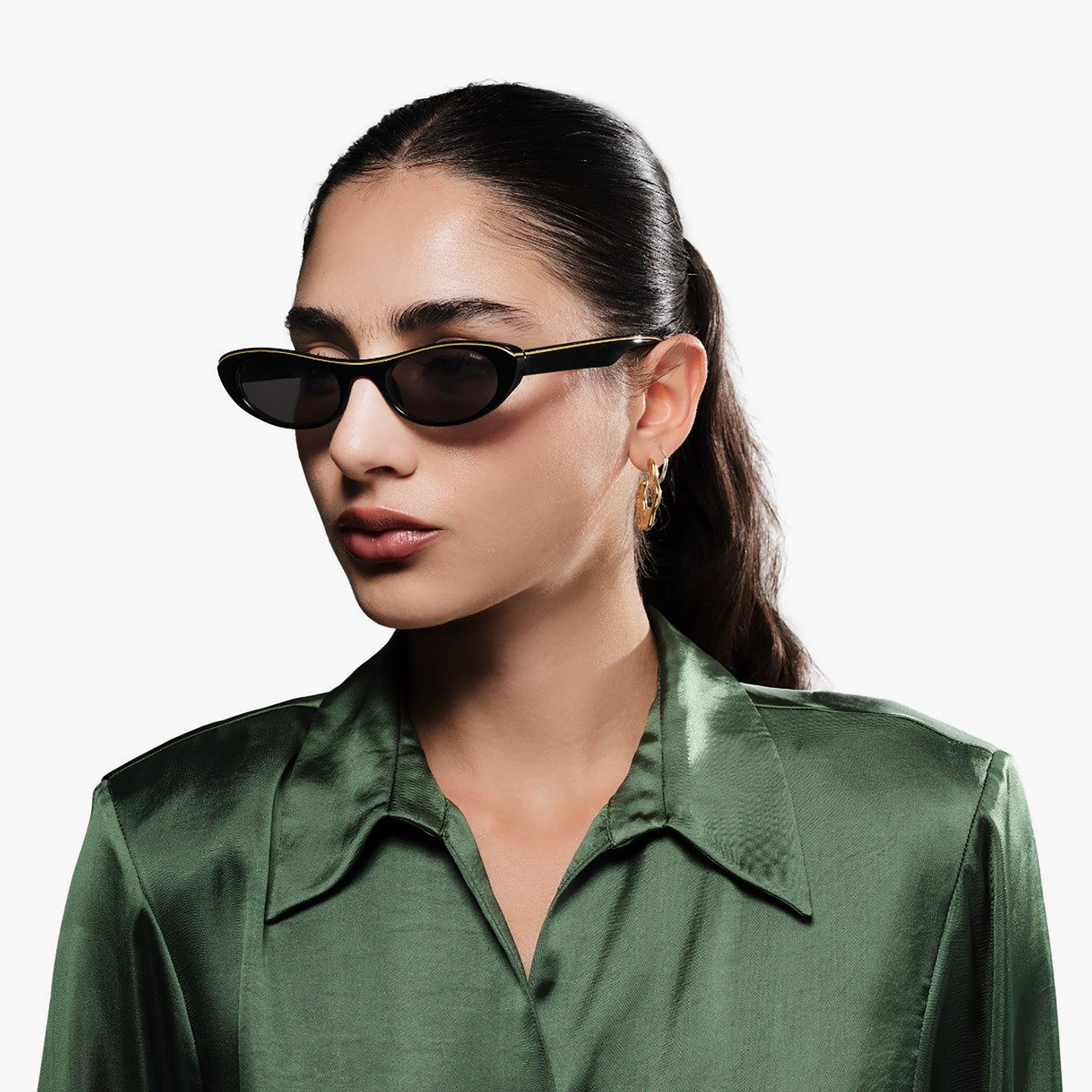 BlackOut Infinite 51 MM Grey Oval Sunglasses | sw60107-bla-000350-0107-51-women-sunglasses-image-6