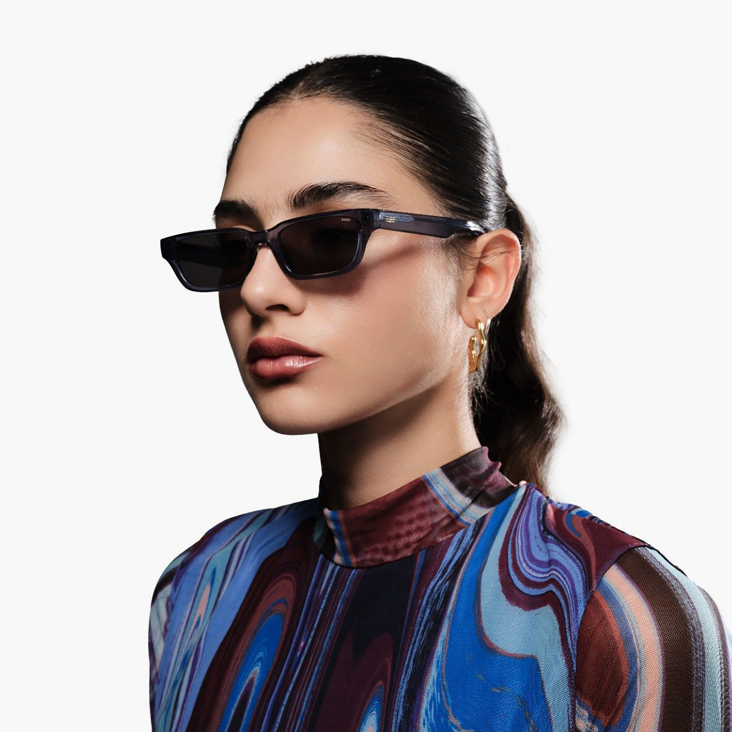 BlackOut Strata 51 MM Grey Rectangle Sunglasses | su40207-bla-000353-0207-51-men-sunglasses-image-5