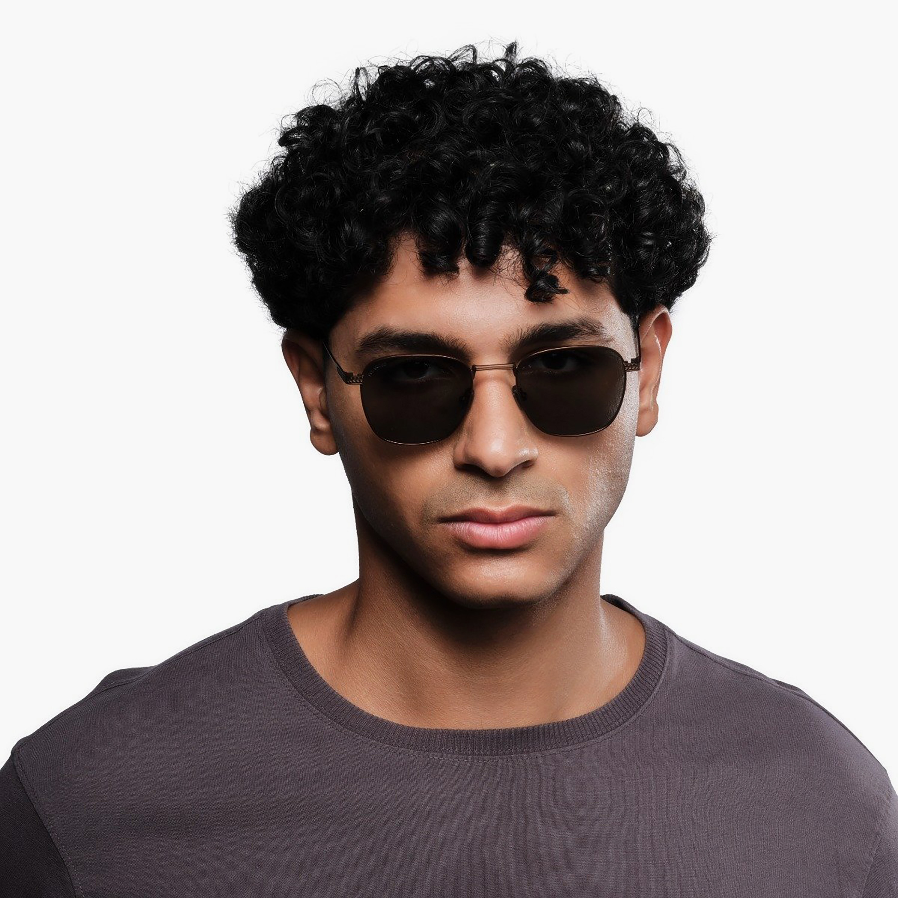 30Sundays Alhili Polarized 51 MM Green Square Sunglasses | su51806-30s-00448-1806p-51-men-sunglasses-image-5