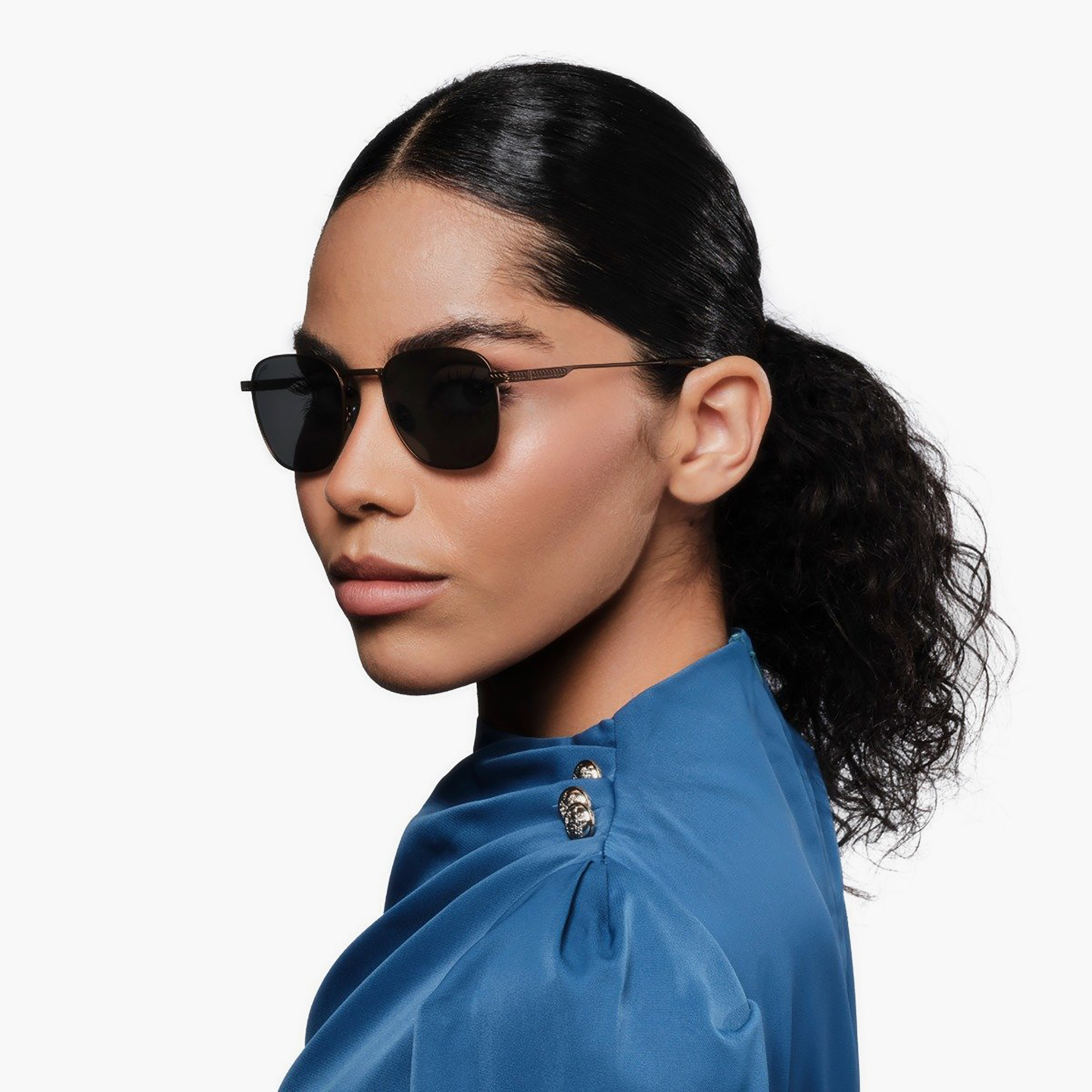 30Sundays Alhili Polarized 51 MM Green Square Sunglasses | su51806-30s-00448-1806p-51-men-sunglasses-image-6