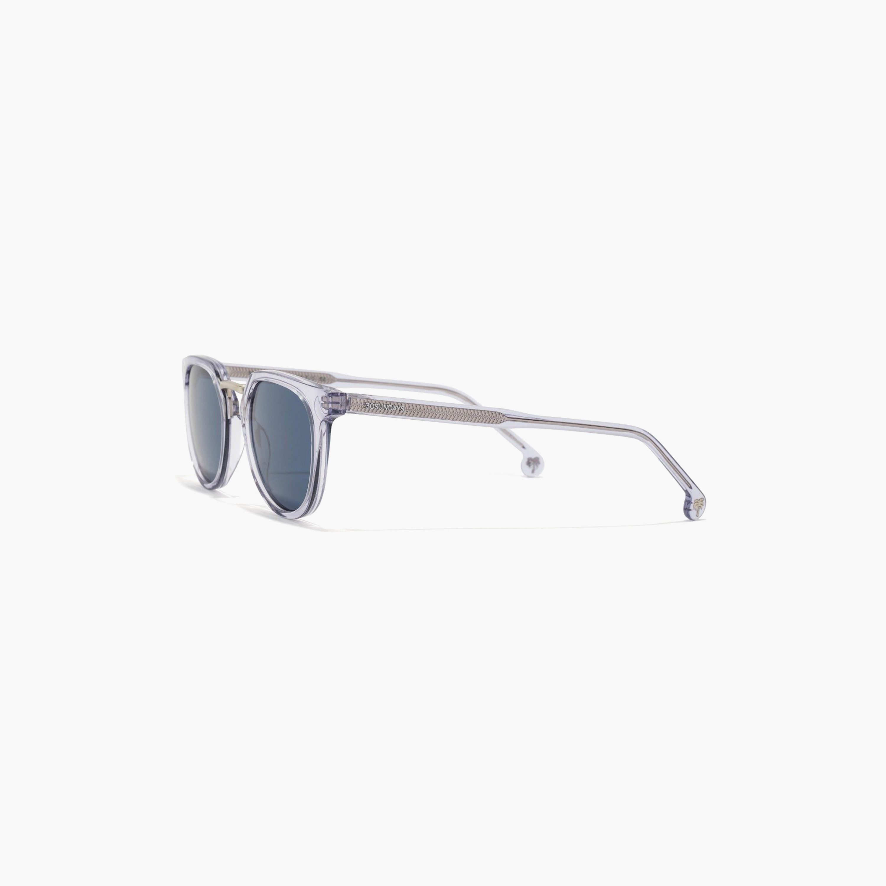 30Sundays Alain 49 MM Blue Round Sunglasses | sm110202-30s-000451-0202-49-men-sunglasses-image-4