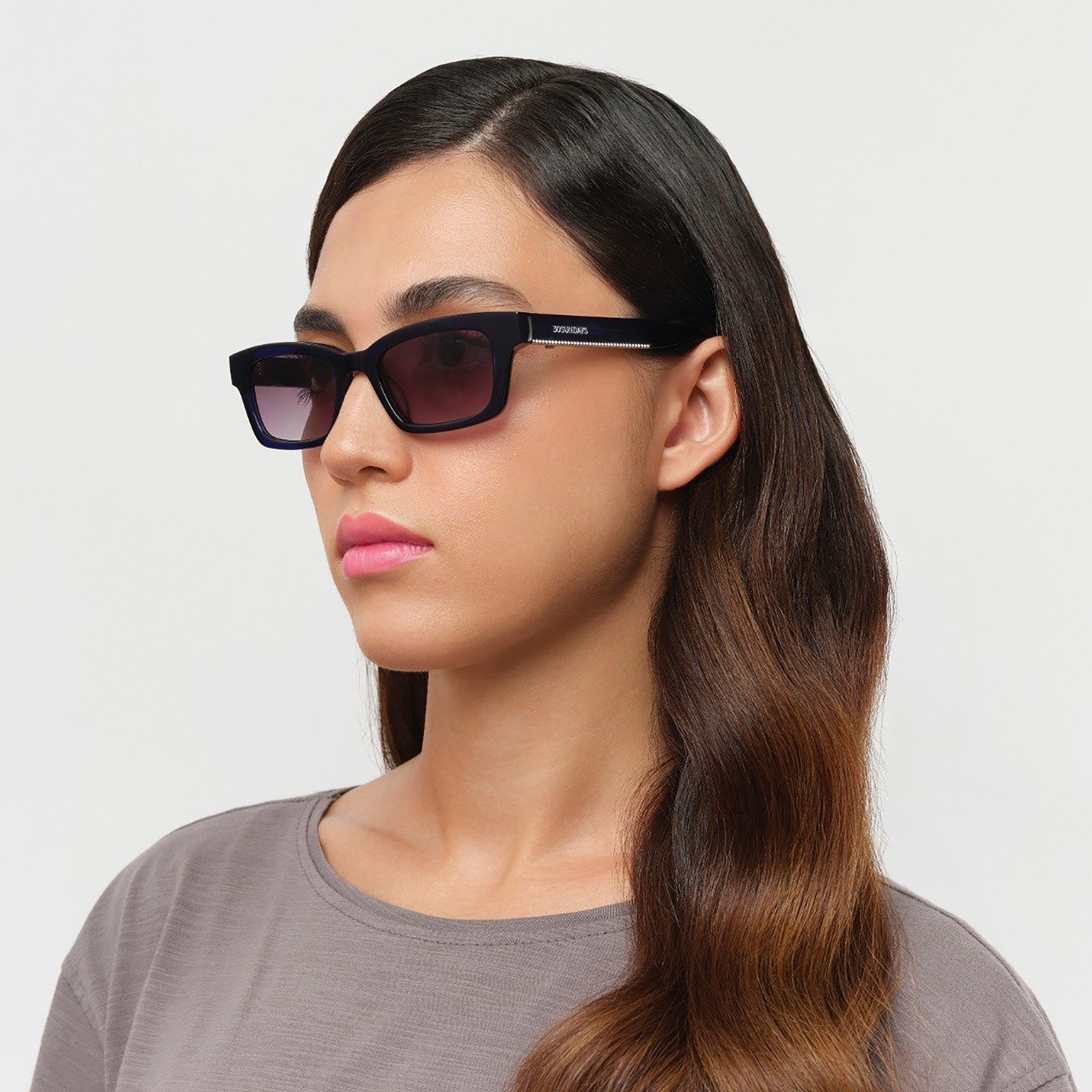 30Sundays Dahana 50 MM Grey Rectangle Sunglasses | sw40207-30s-000427-0207-50-women-sunglasses-image-7