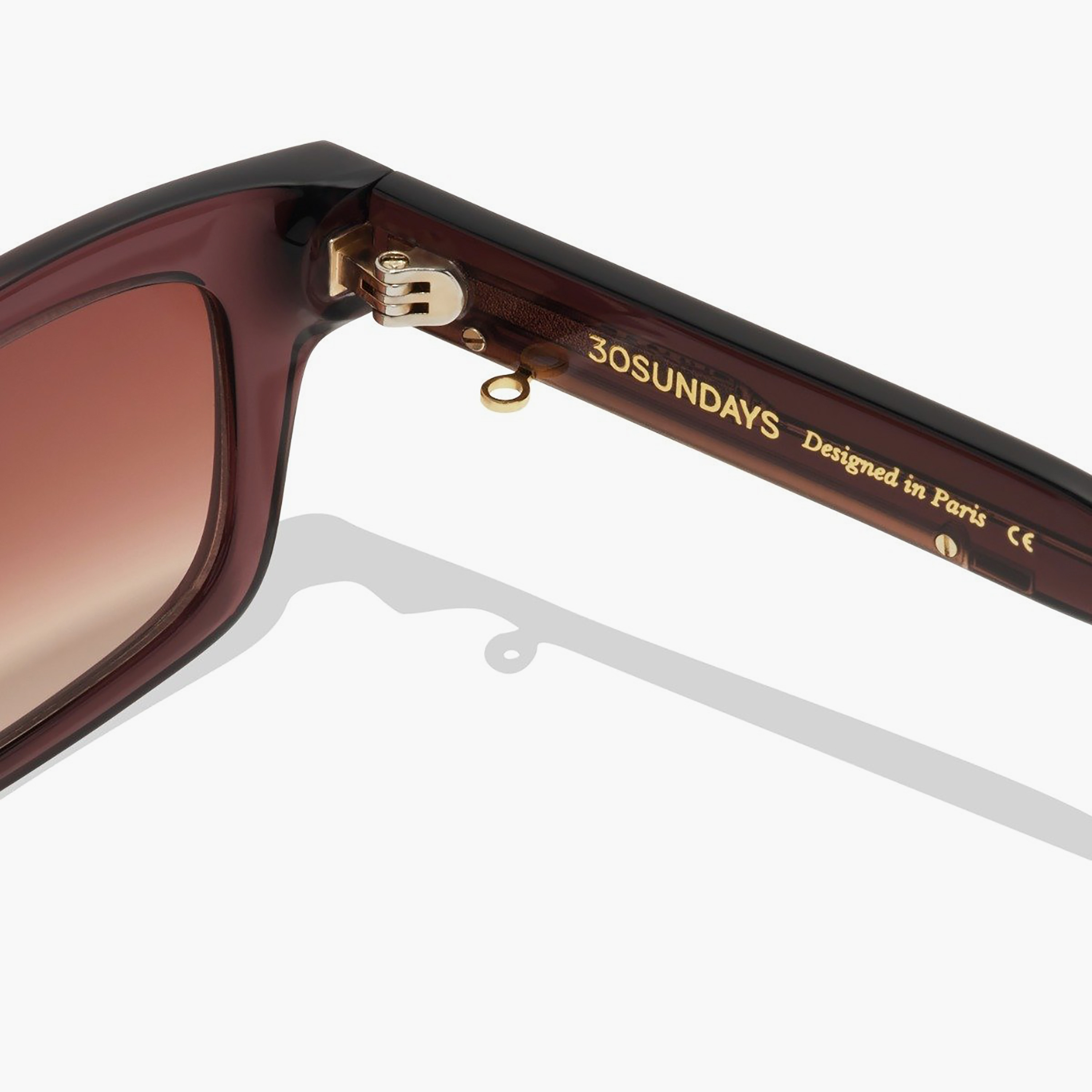 30Sundays Dahana 50 MM Brown Rectangle Sunglasses | sw40404-30s-000427-0404-50-women-sunglasses-image-5