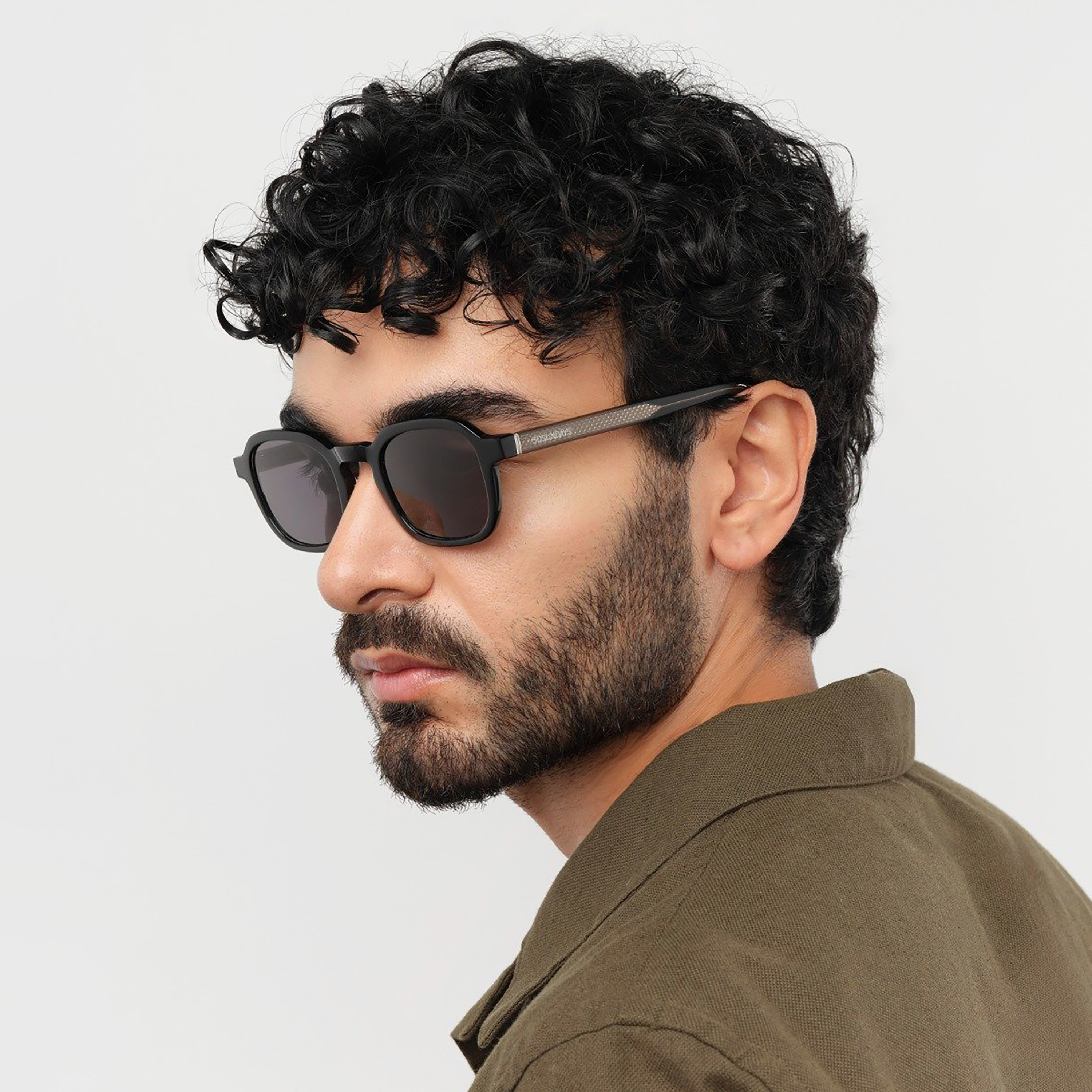 30Sundays Hegra 48 MM Grey Square Sunglasses | sm50107-30s-000428-0107-48-men-sunglasses-image-5
