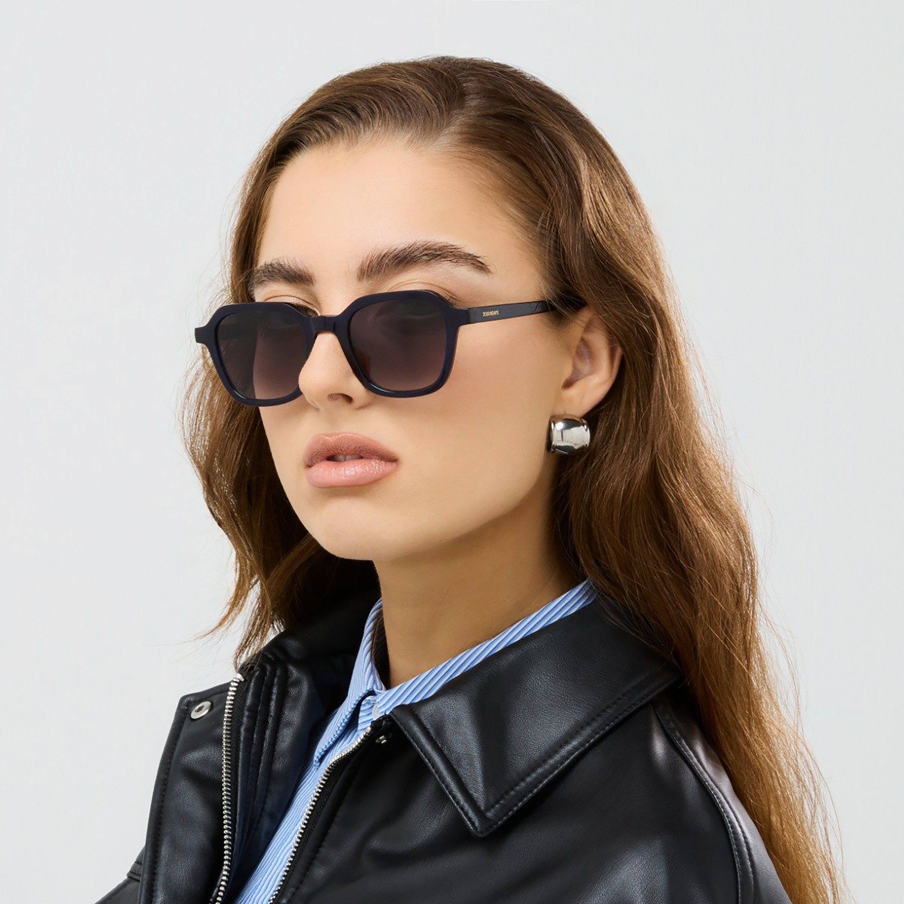 30Sundays Nura 48 MM Grey Square Sunglasses | sw50207-30s-000429-0207-48-women-sunglasses-image-5